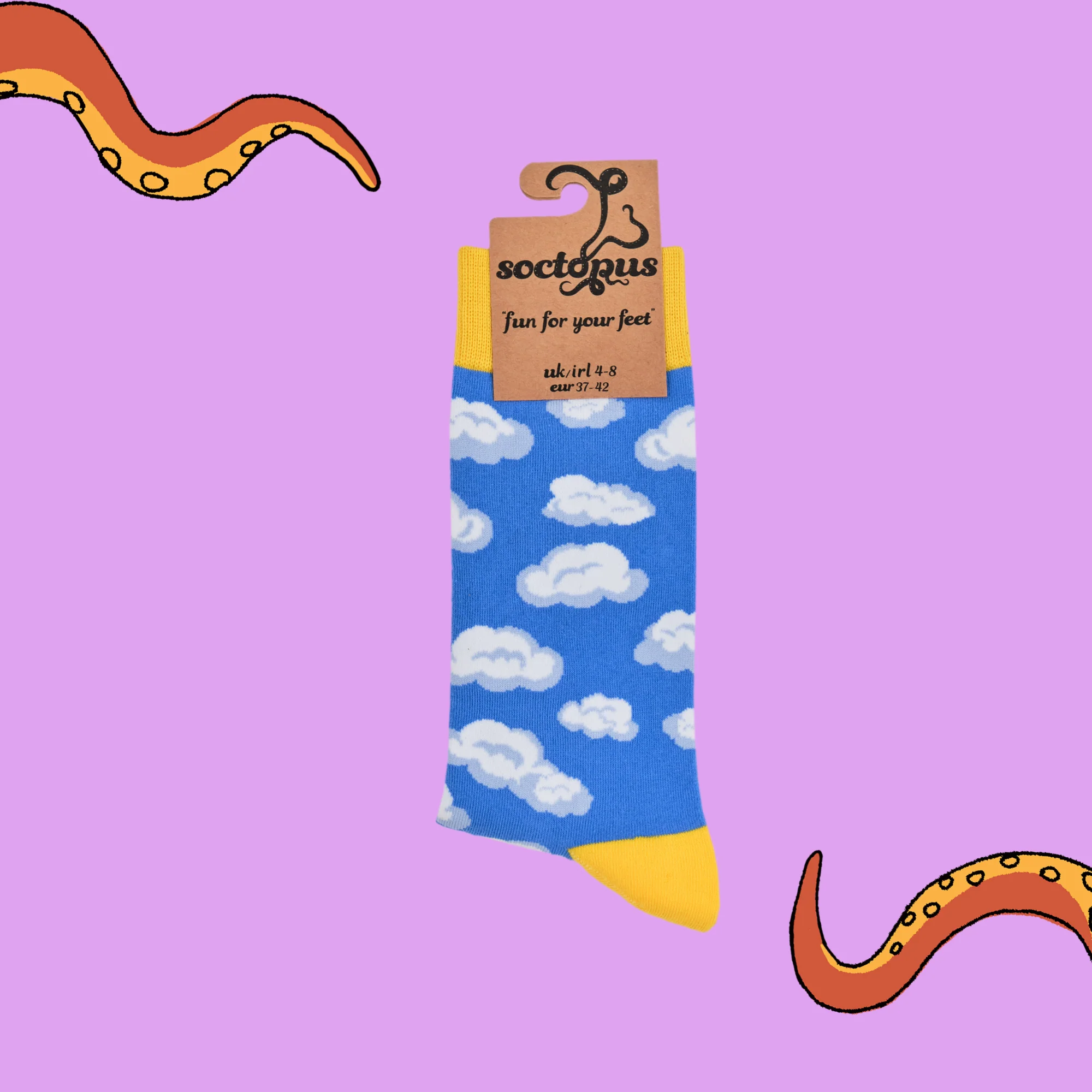 Clouds Socks - Image 4