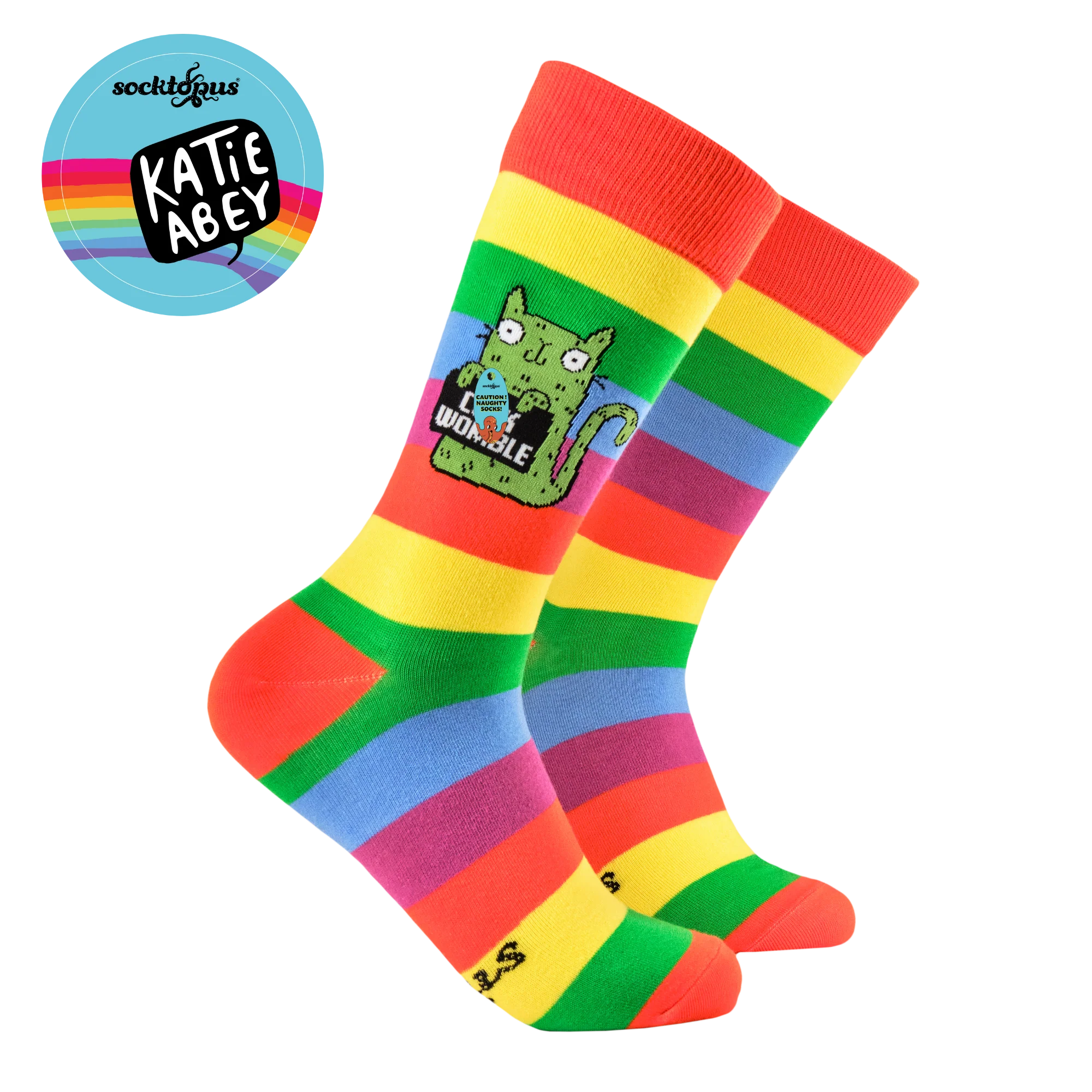 Cock Womble Socks - Socktopus X Katie Abey