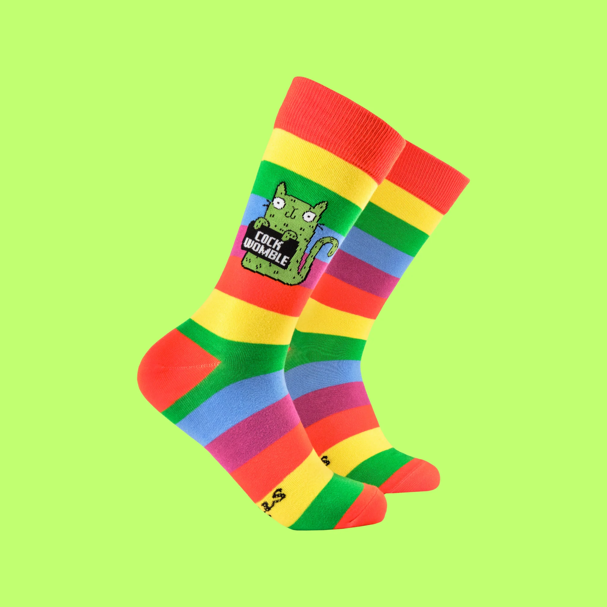 Cock Womble Socks - Socktopus X Katie Abey - Image 2