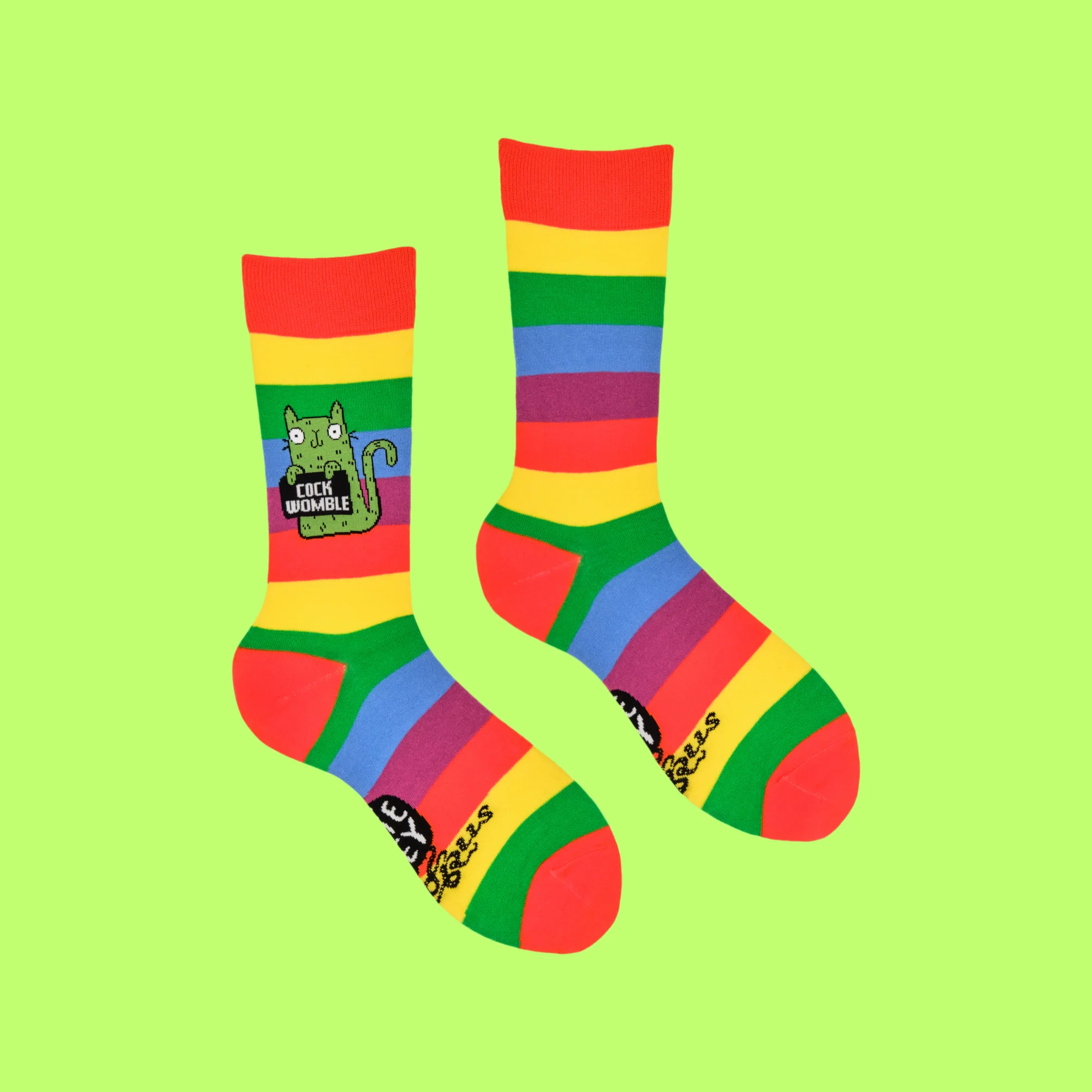 Cock Womble Socks - Socktopus X Katie Abey - Image 3