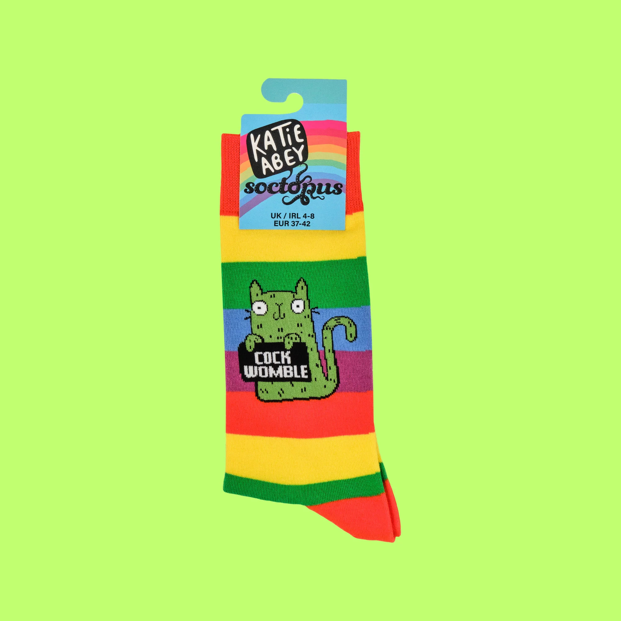 Cock Womble Socks - Socktopus X Katie Abey - Image 4