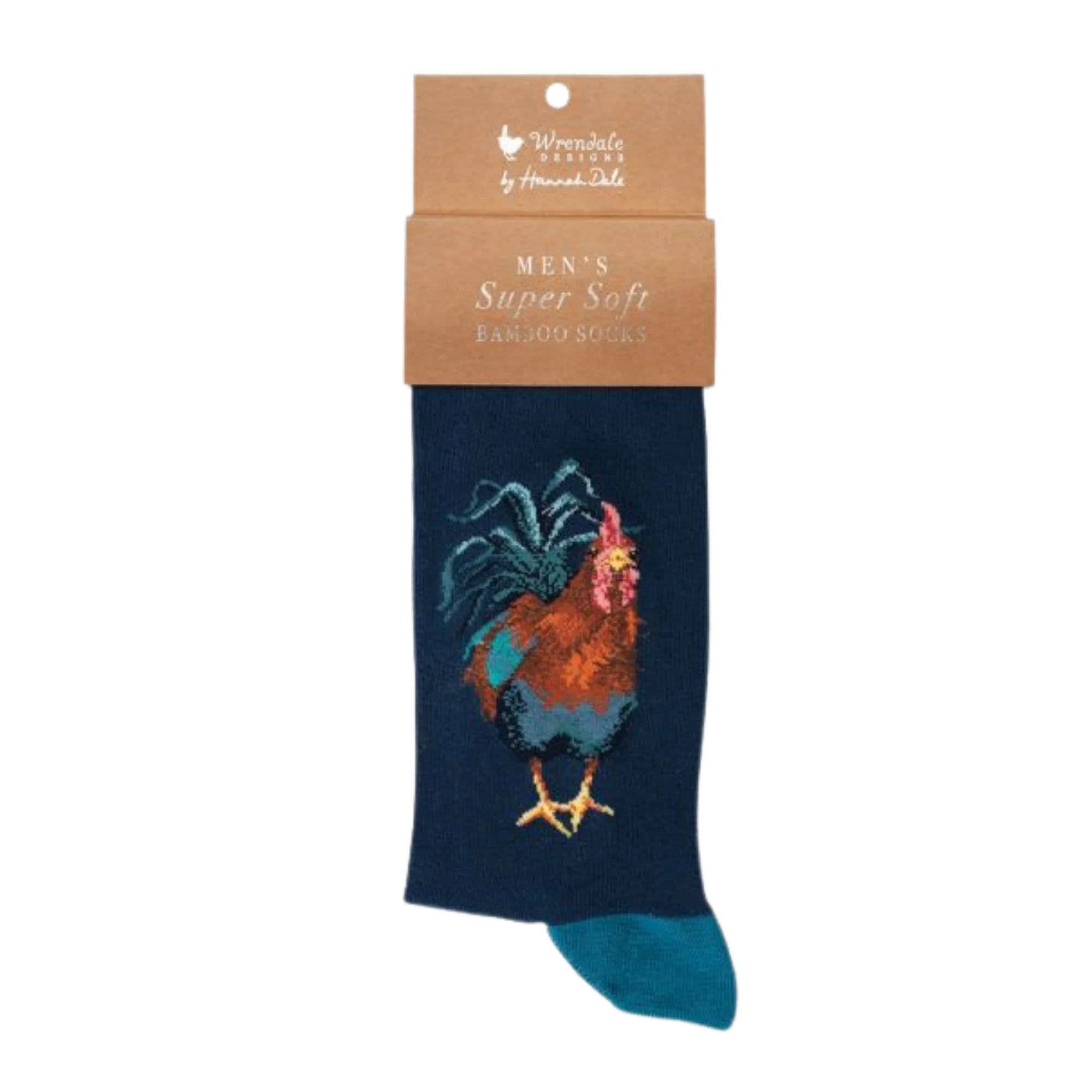 Colours of the Rainbow' Cockerel Bamboo Socks