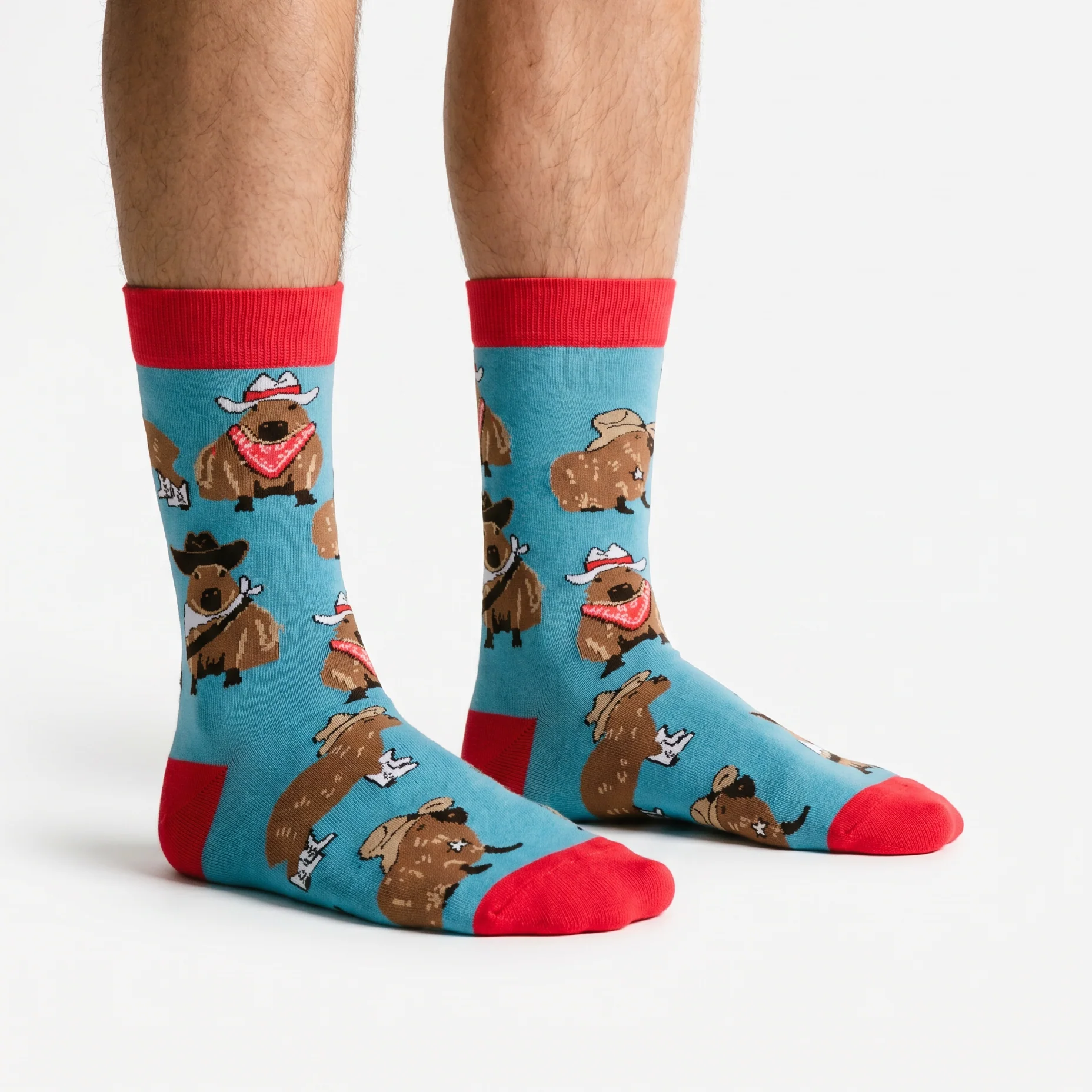 Cowboy Capybara Socks - Image 2