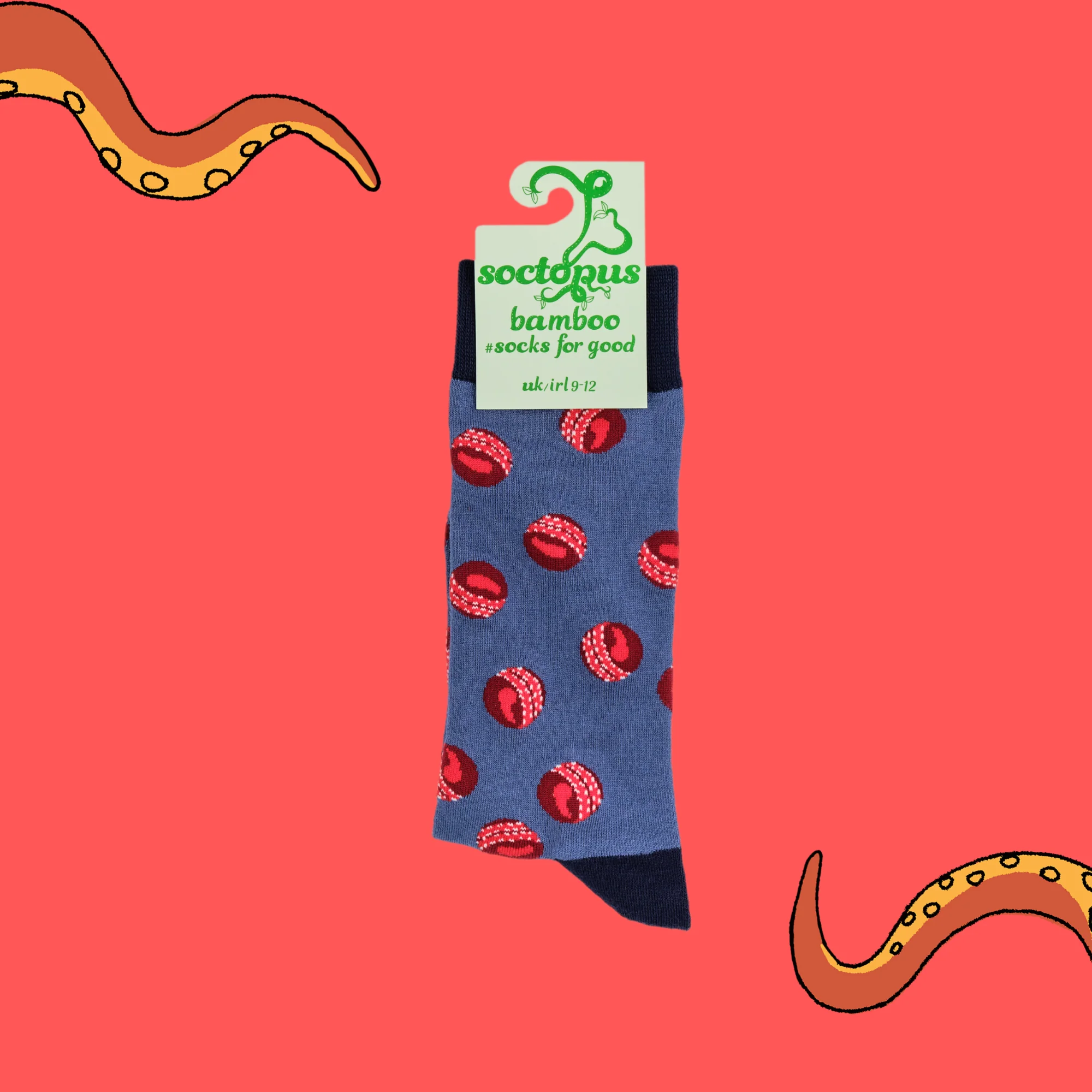 Bamboo Socks - Cricket Balls - Image 4