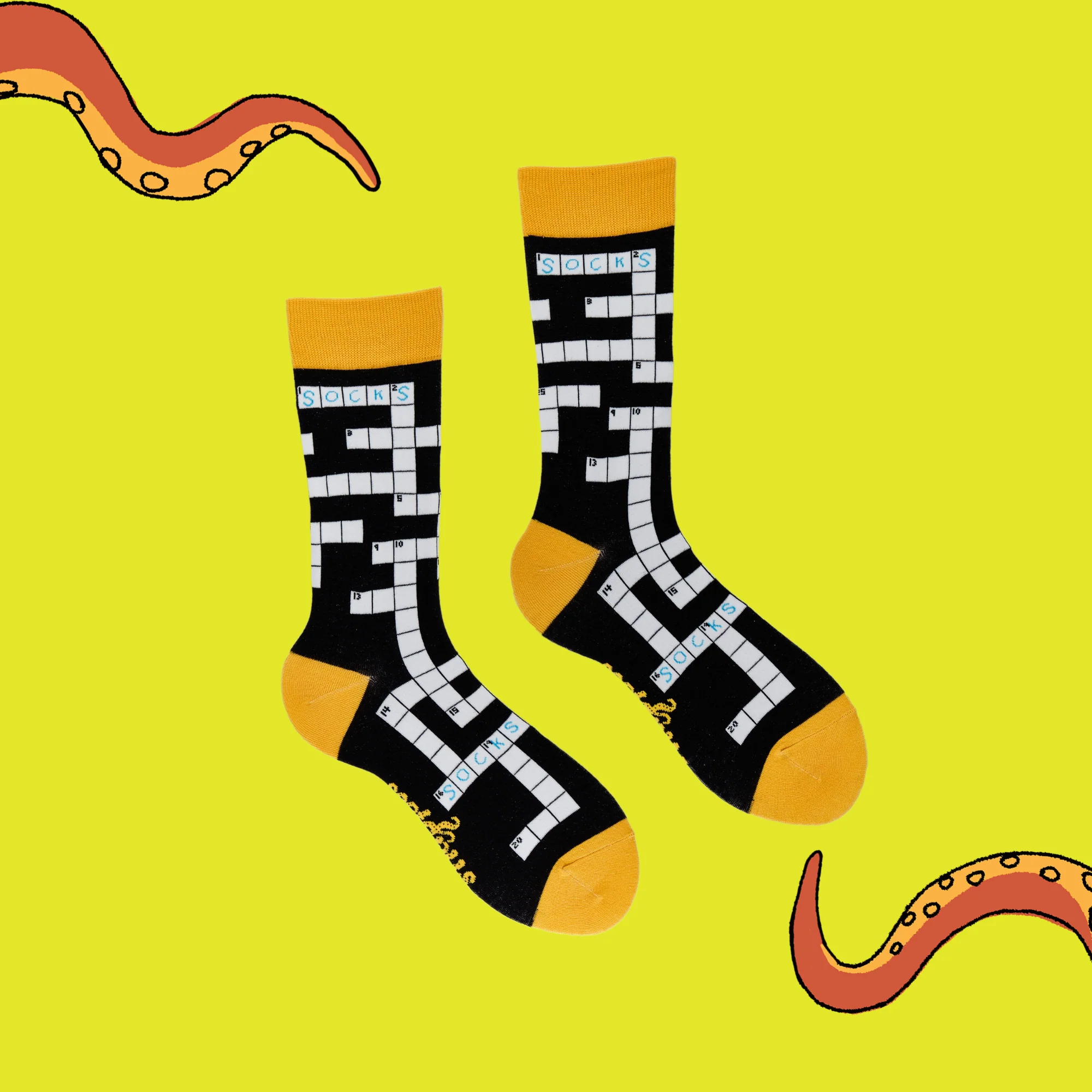 Crossword Socks - Image 3