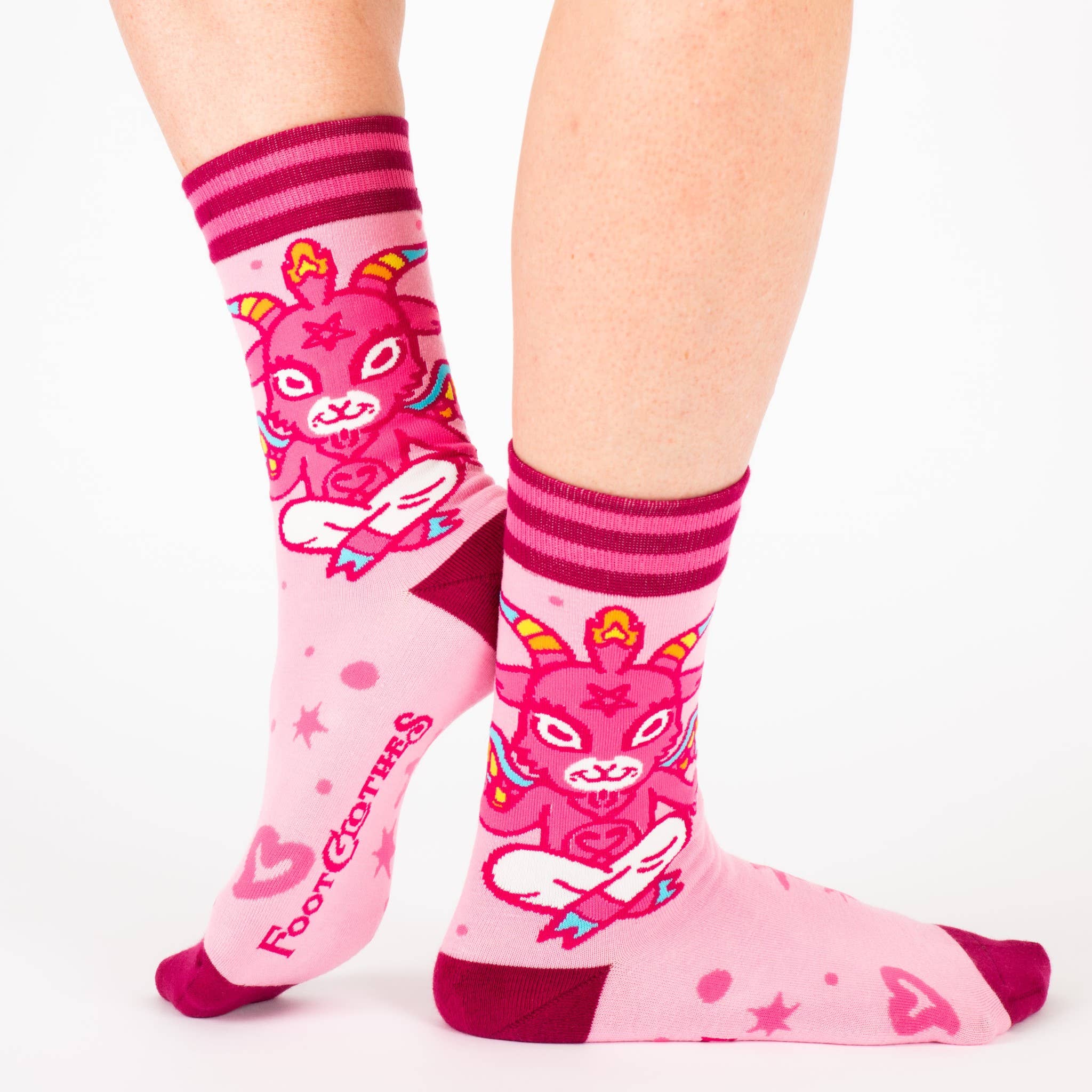 Cute Baphomet Socks - Image 4