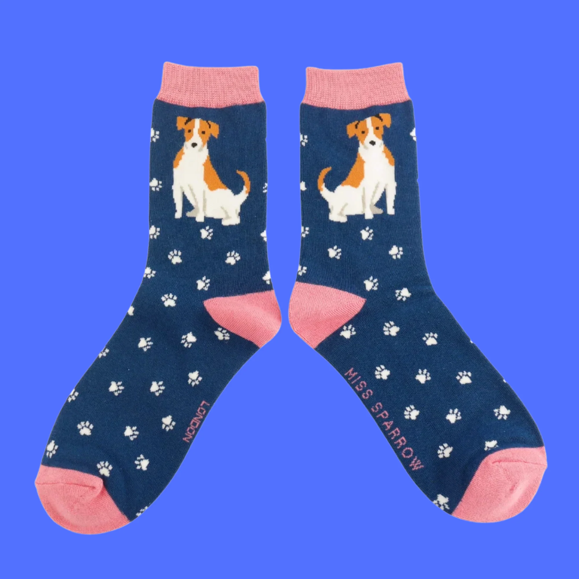 Bamboo Socks - Cute Jack Russells - Miss Sparrow - Image 5