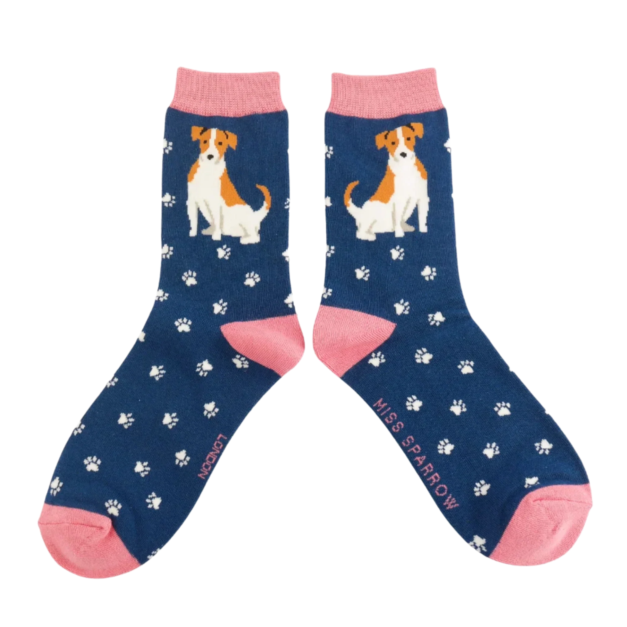Bamboo Socks - Cute Jack Russells - Miss Sparrow - Image 9