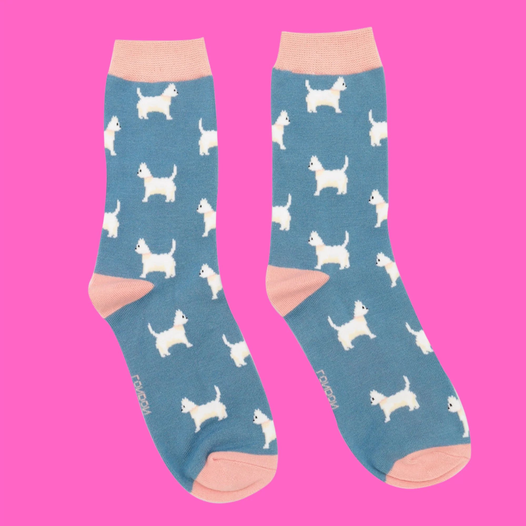 Bamboo Socks - Cute Scottie - Miss Sparrow - Image 2