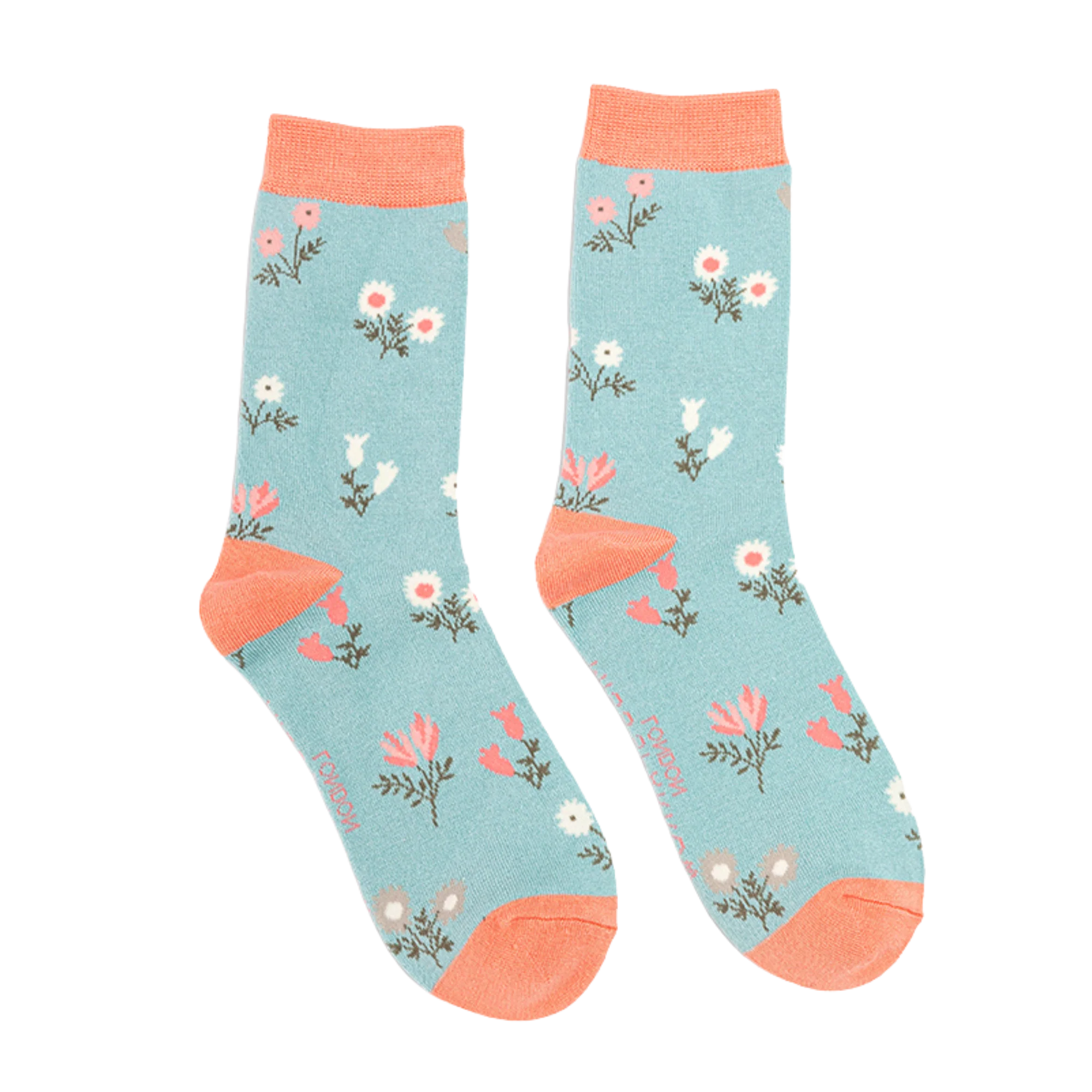 Dainty Floral Bamboo Socks - Miss Sparrow - Image 8