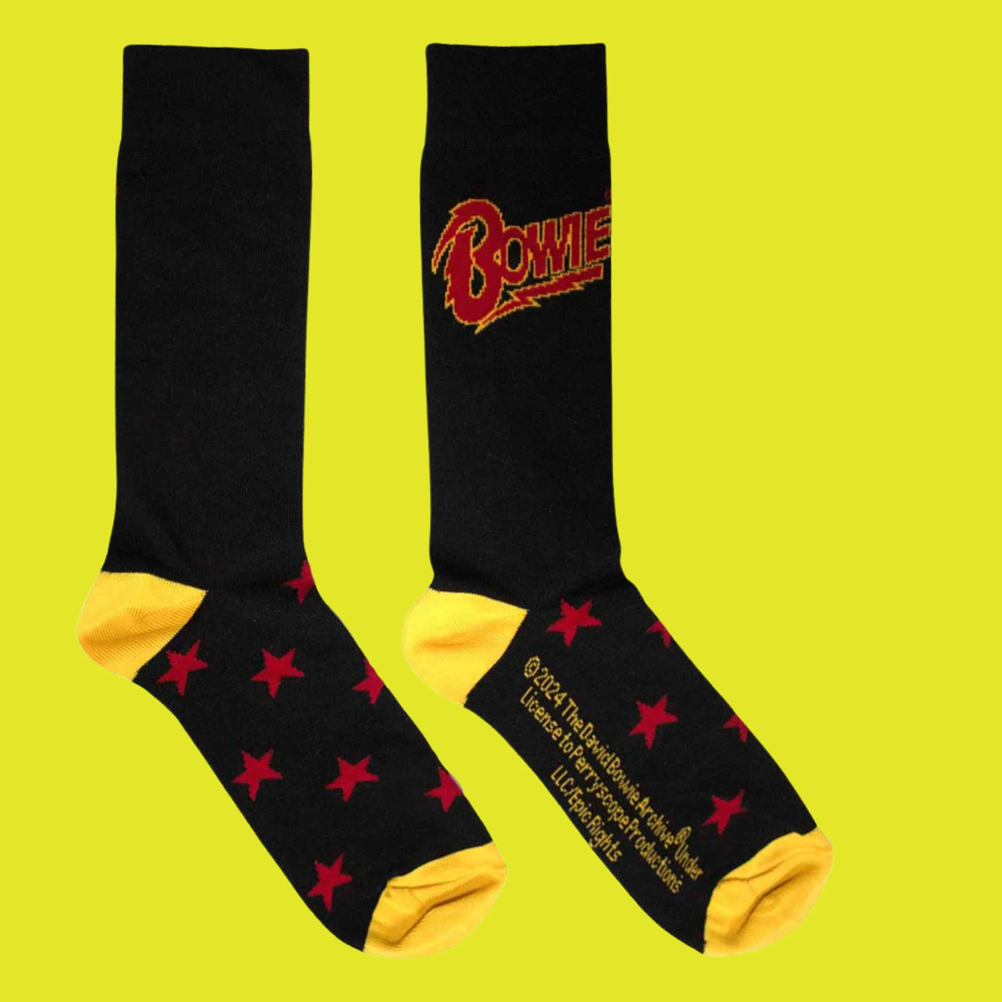 David Bowie Stars Socks - Image 2