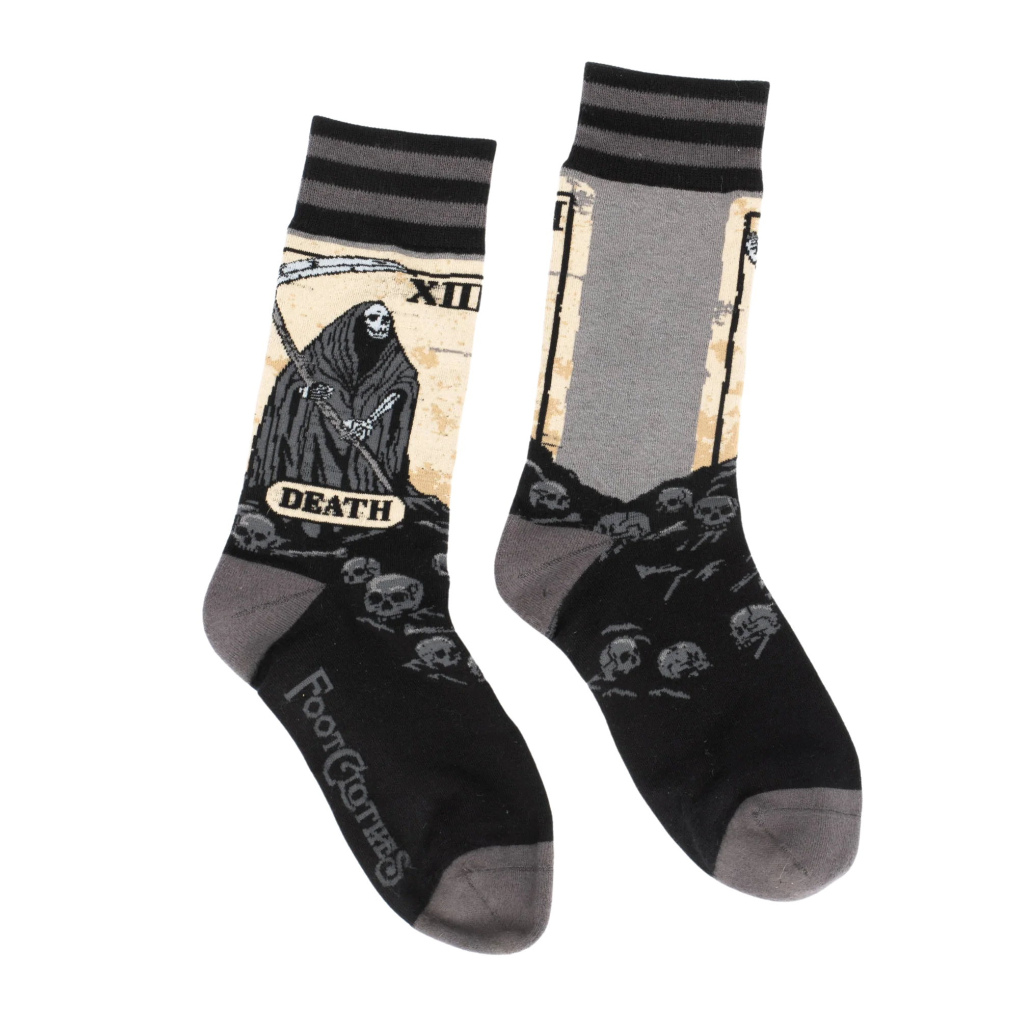 Death Tarot Card Socks