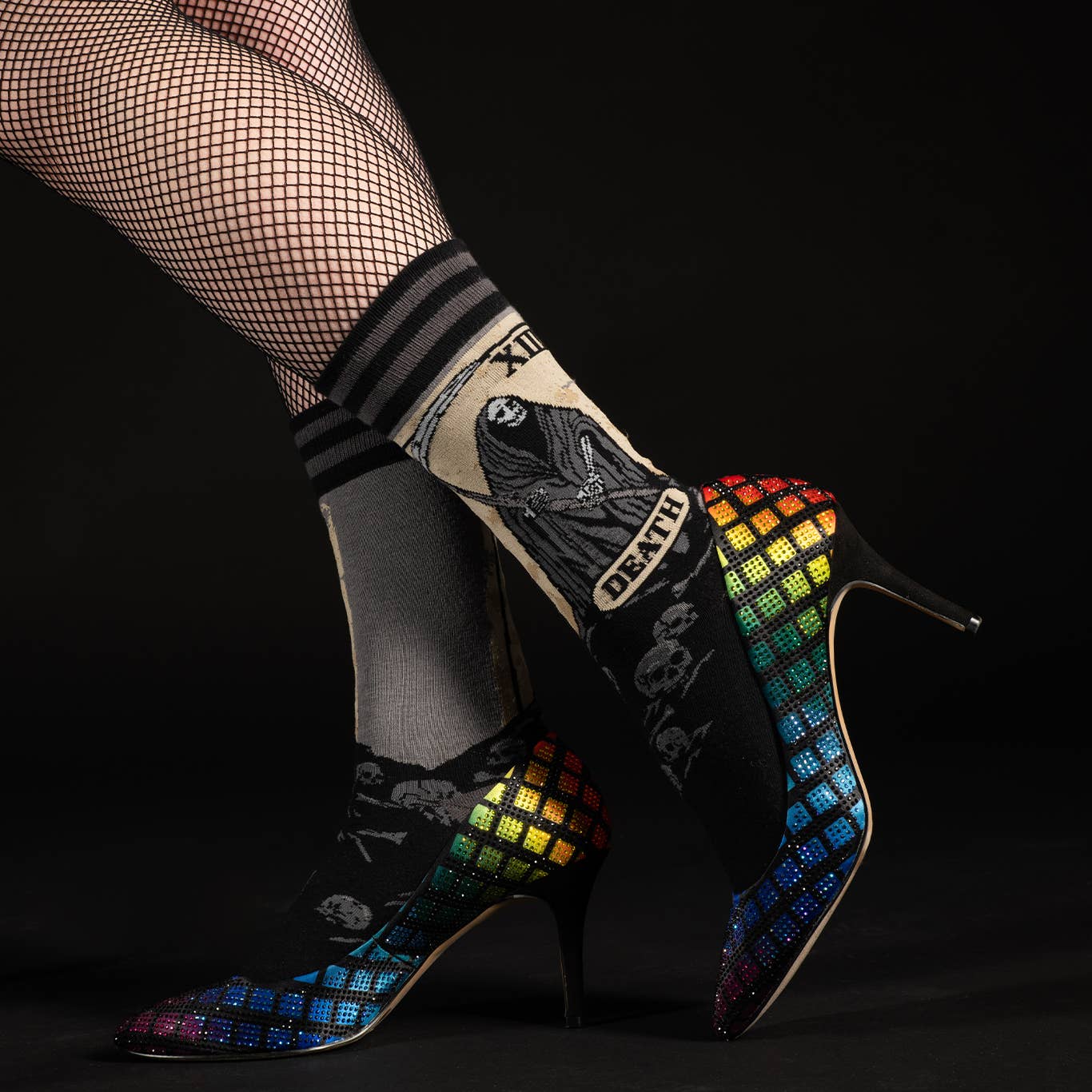 Death Tarot Card Socks - Image 2