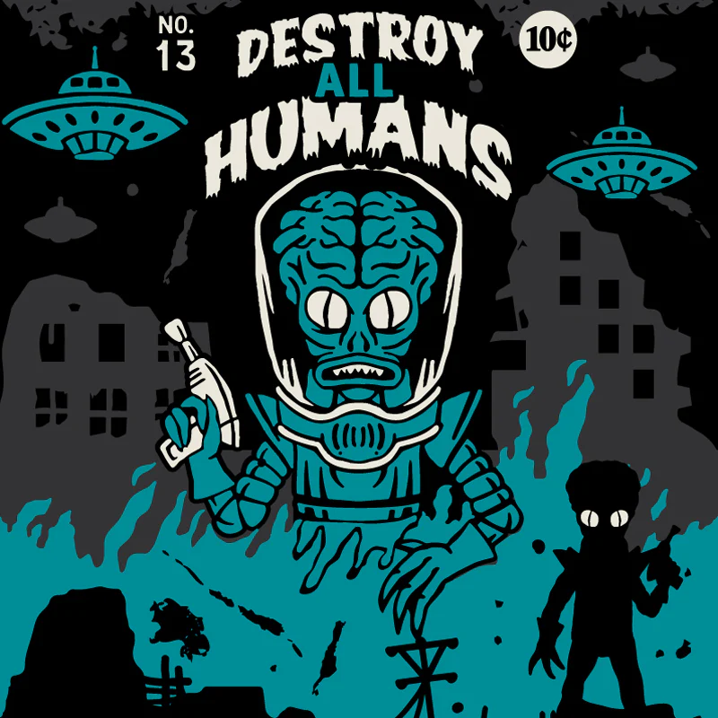 Destroy All Humans Socks - Image 7