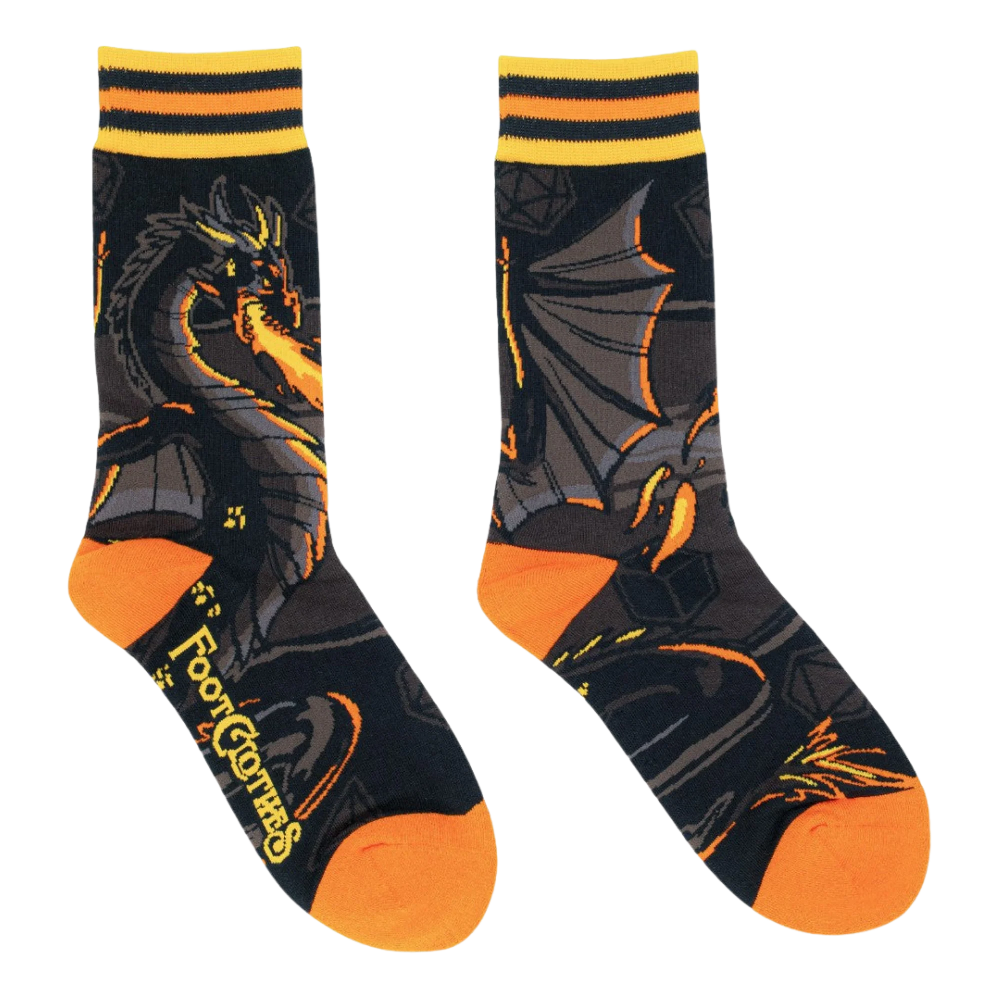 Dragon's Flame Socks