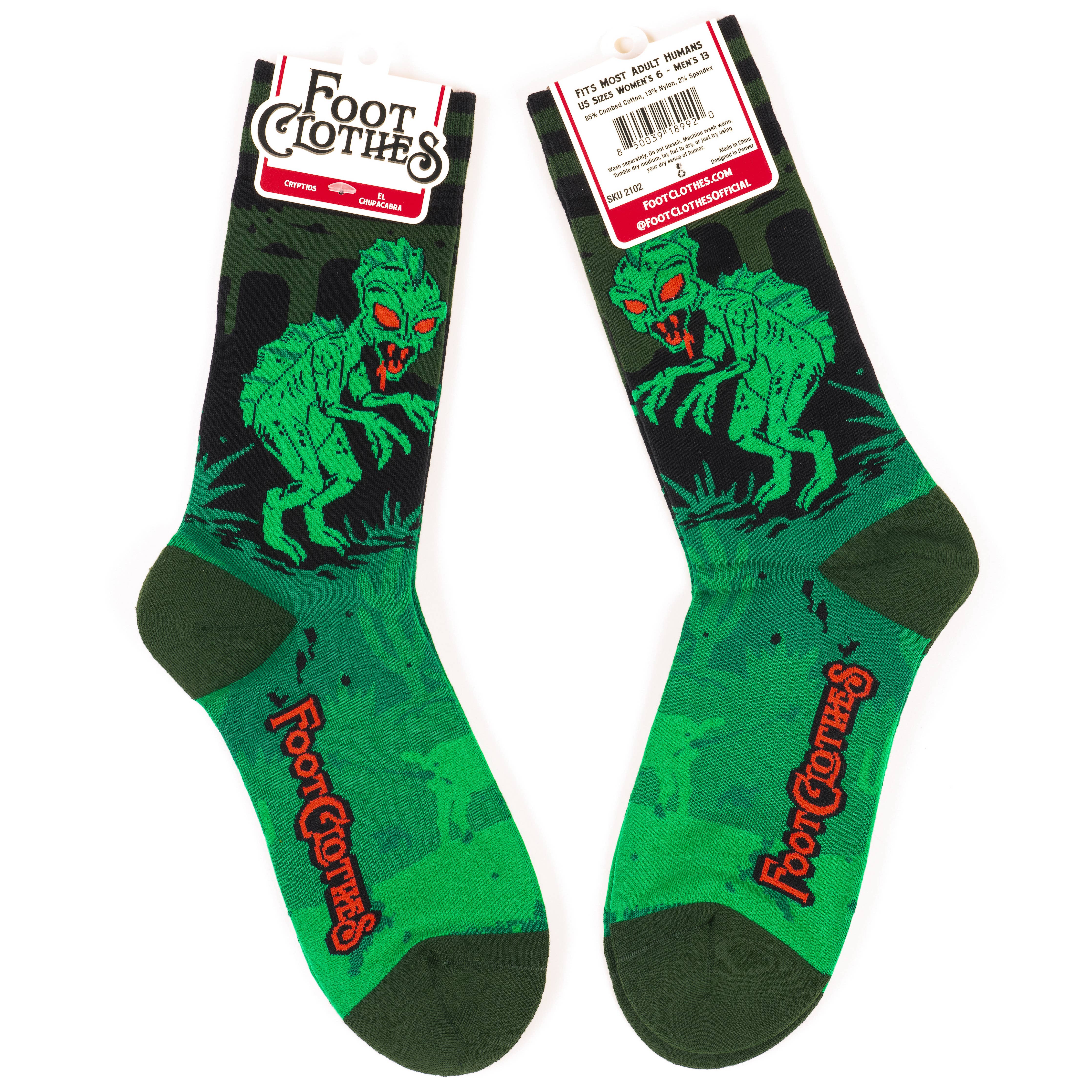 El Chupacabra Crew Socks - Image 5