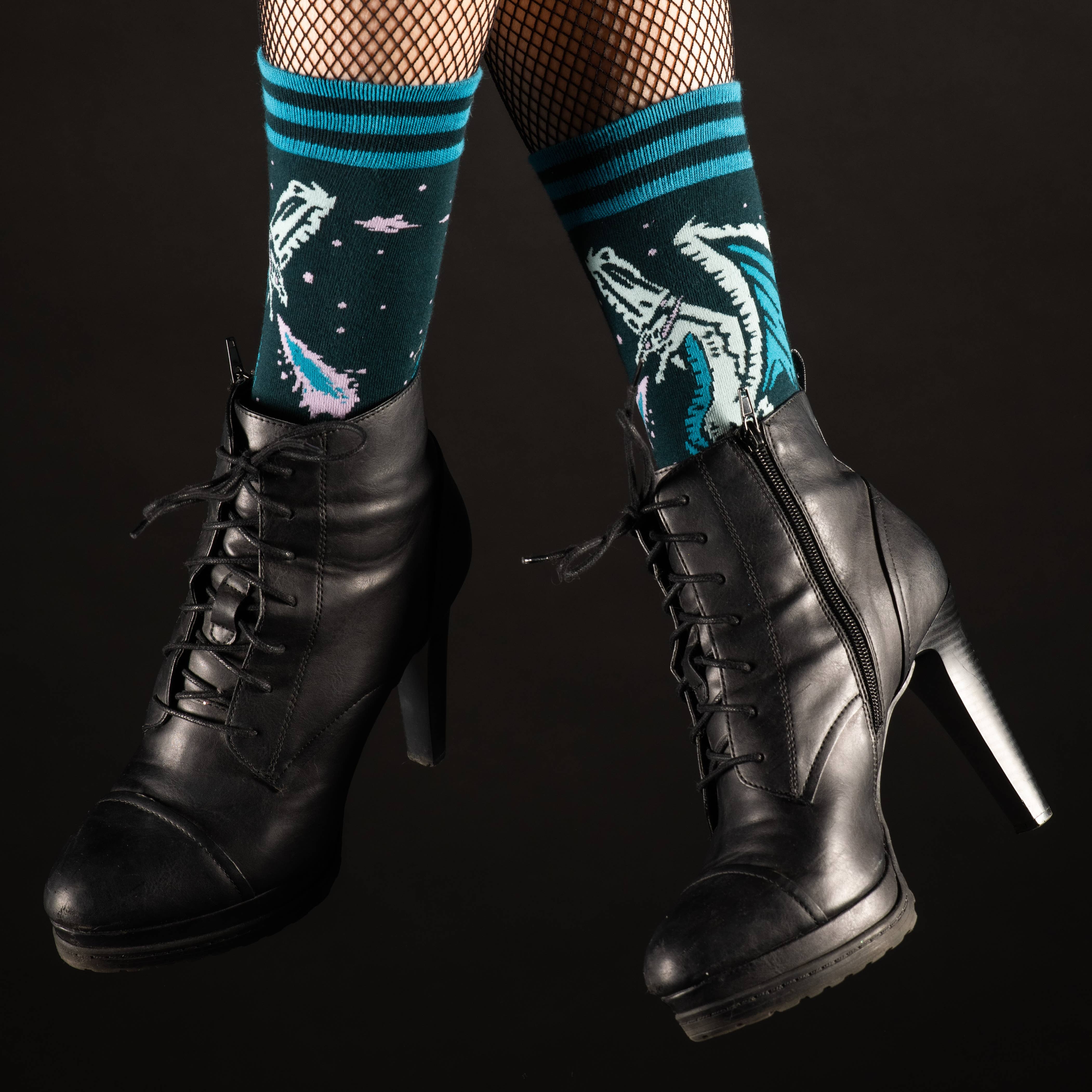 Evil AF Dragon Socks - Image 5