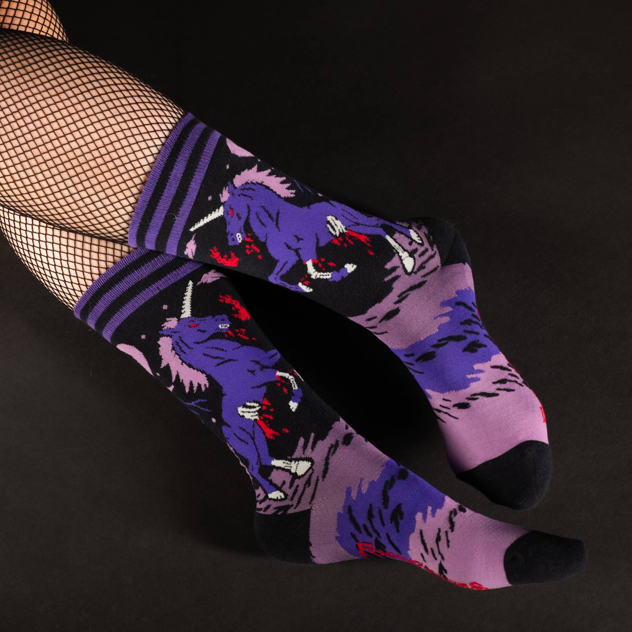Evil AF Unicorn Socks - Image 5