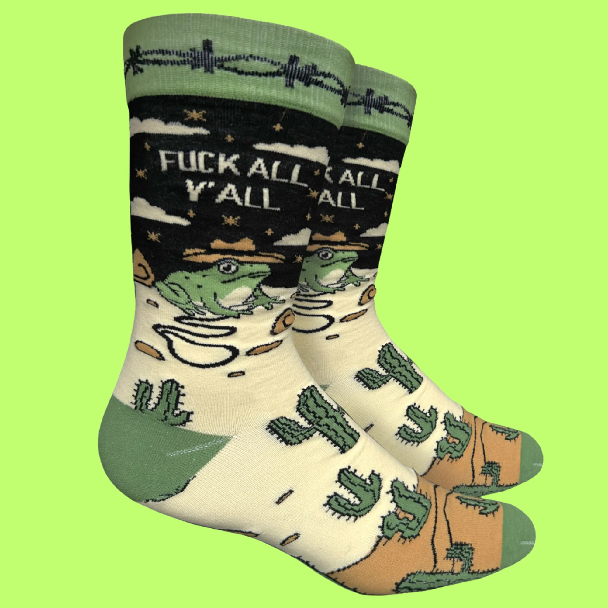 F**k All Y'all Socks - Large - Image 2