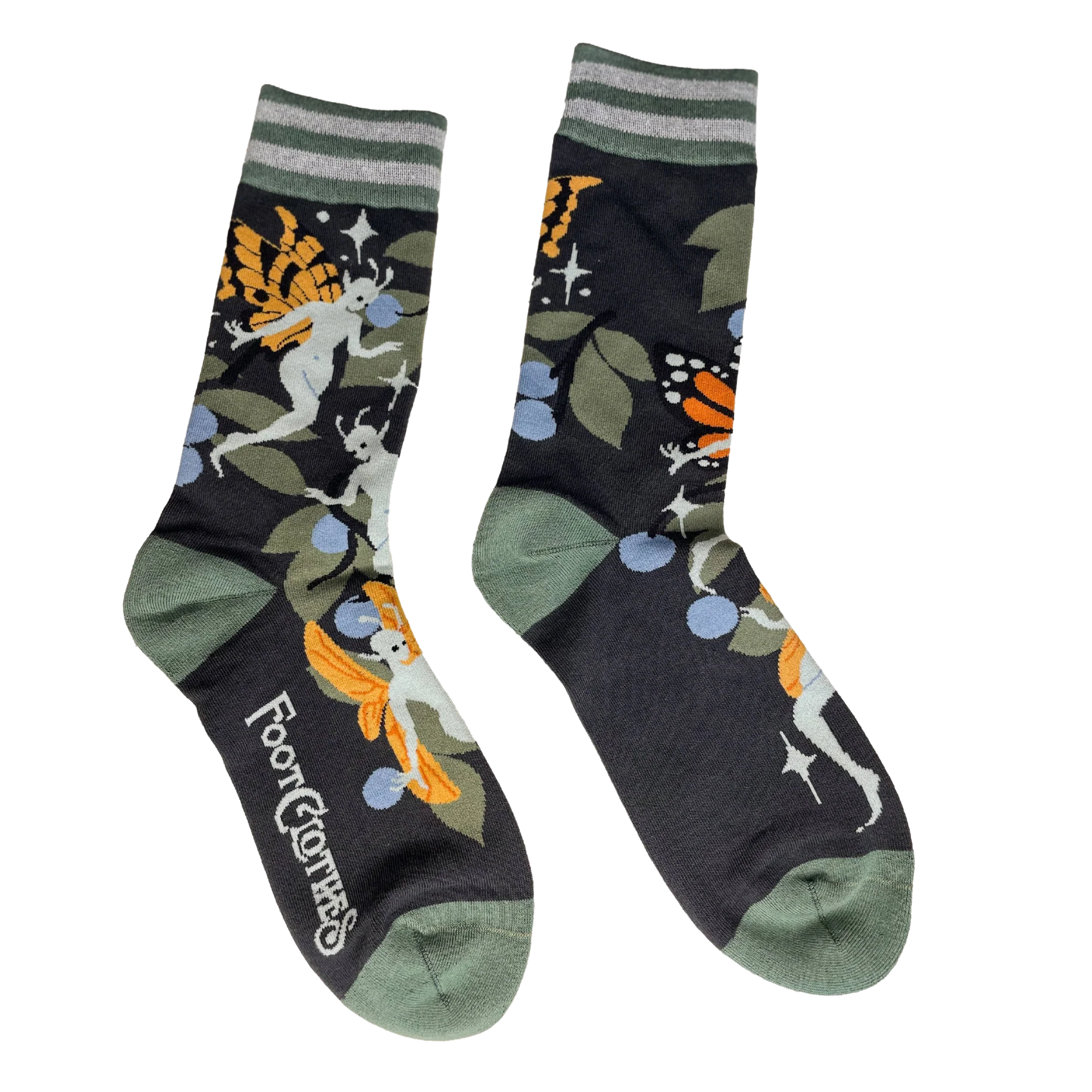 Fanciful Fairies Crew Socks