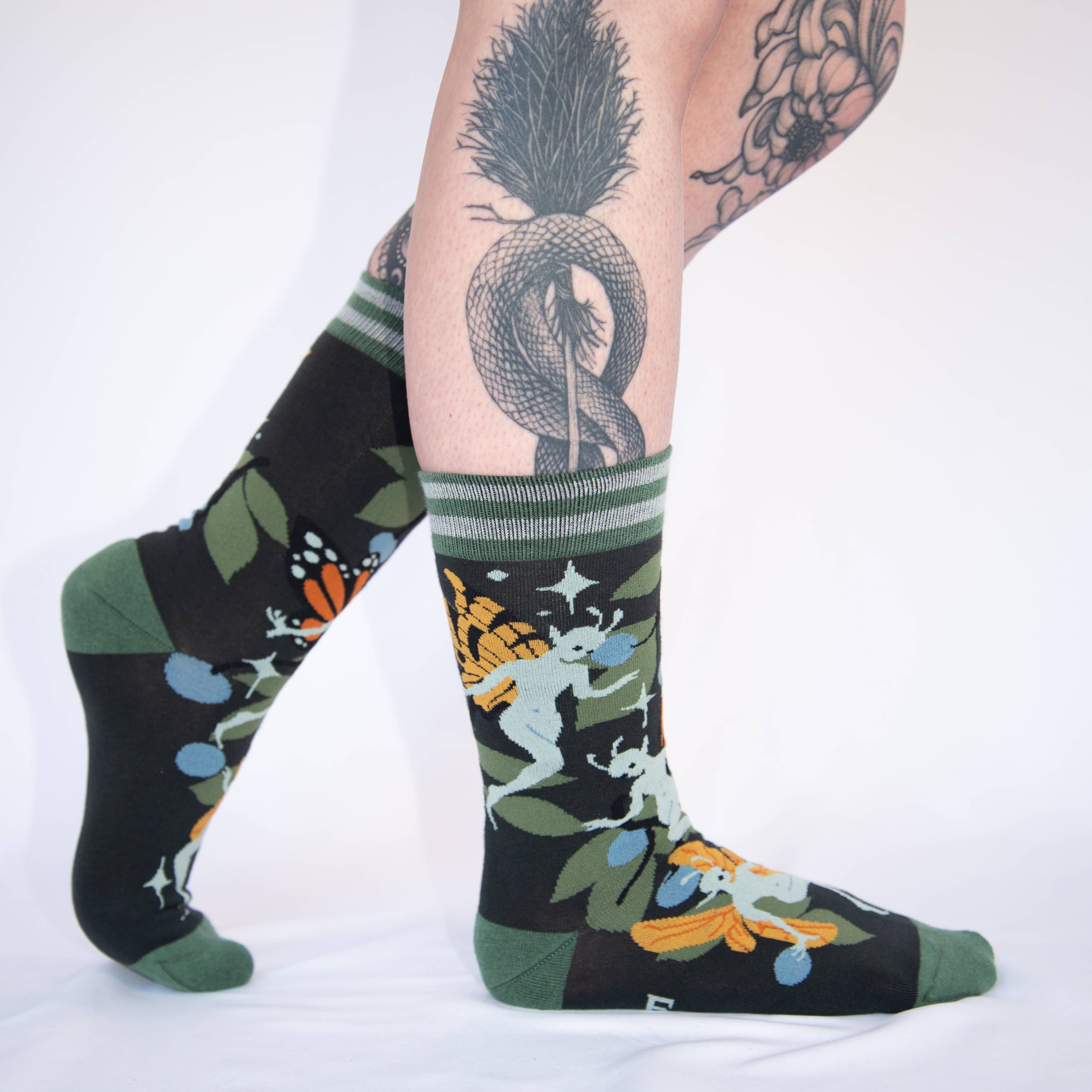 Fanciful Fairies Crew Socks - Image 8