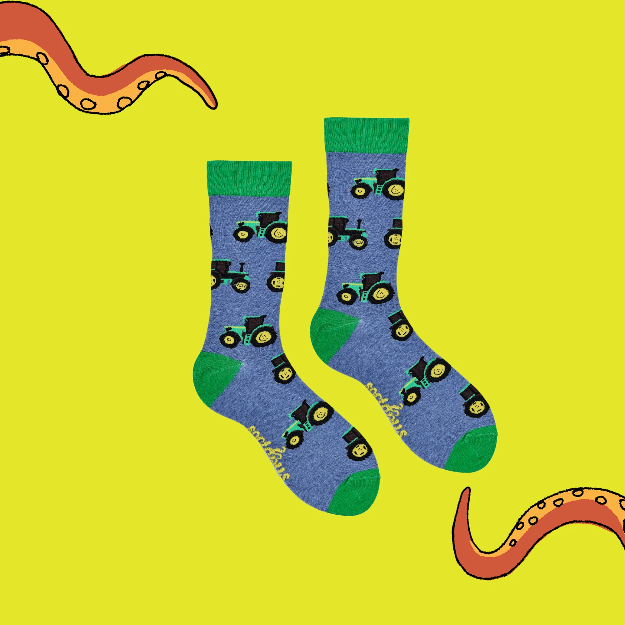 Farming Socks - Green Machine - Image 3
