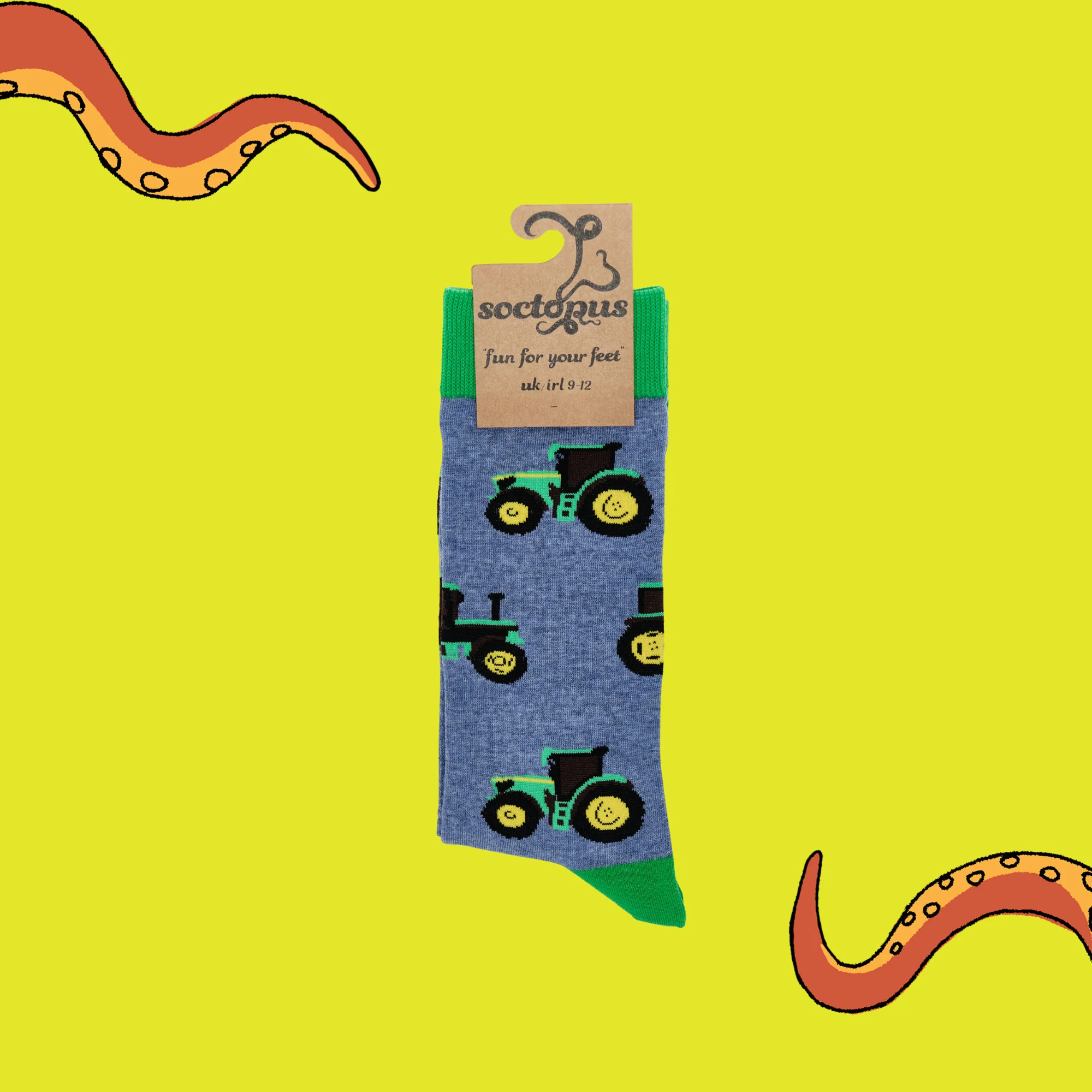 Farming Socks - Green Machine - Image 4