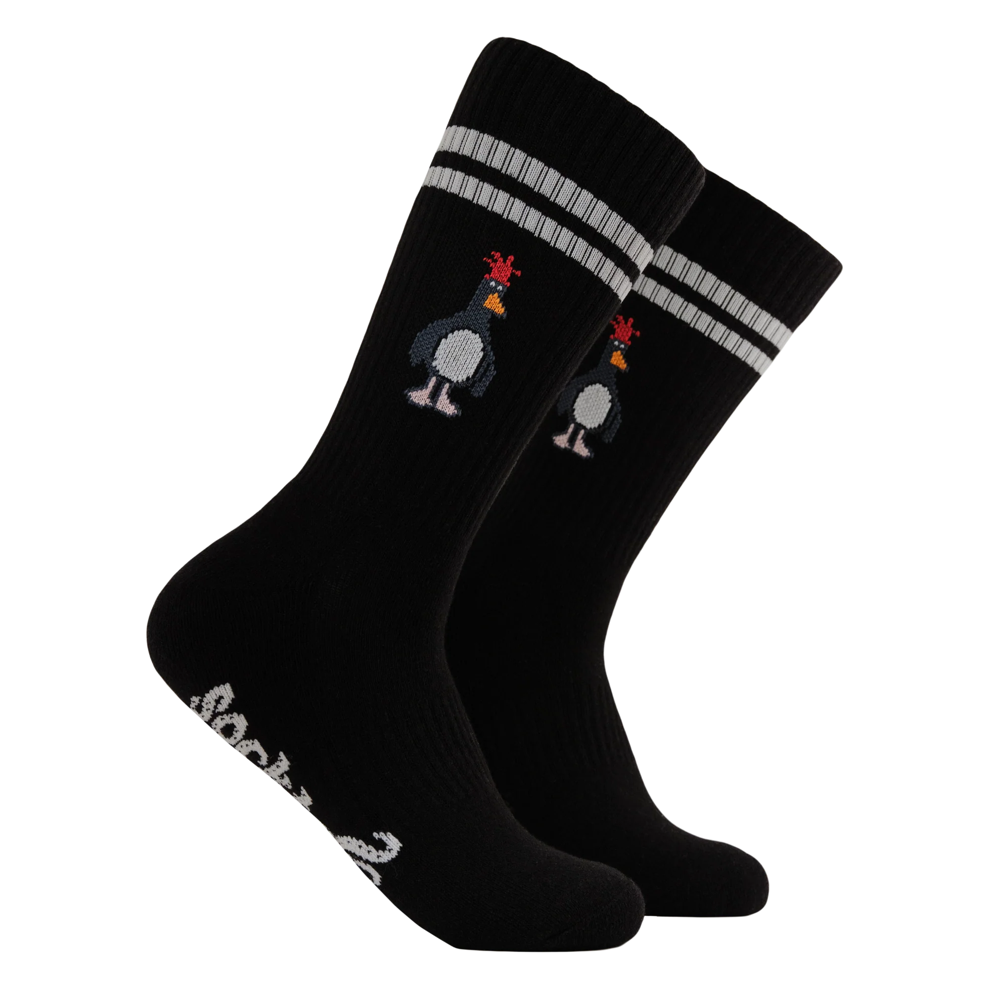 Feathers McGraw Athletic Socks - Socktopus X Wallace & Gromit - Image 4