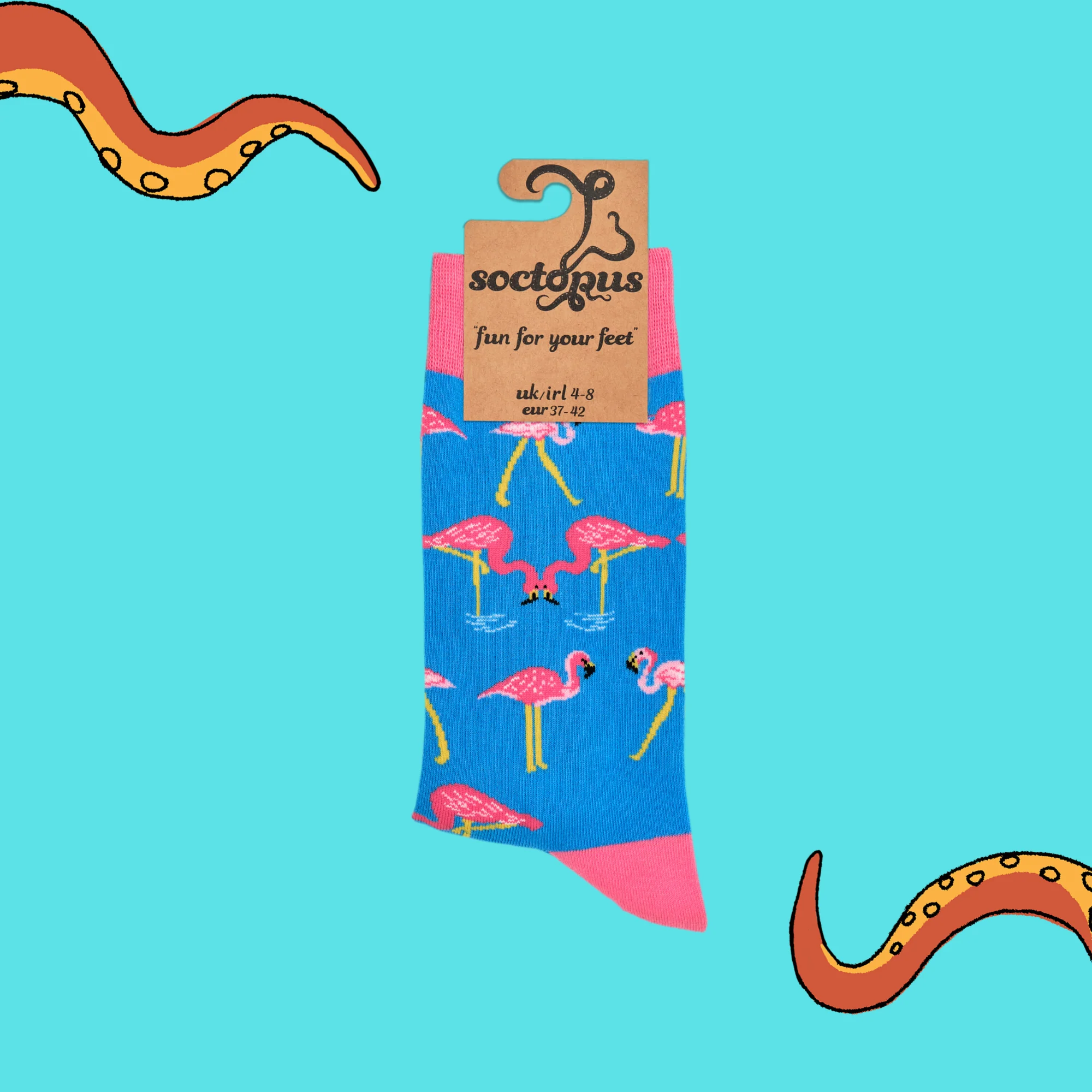 Flamingo Socks - One Legged Wonder - Image 4