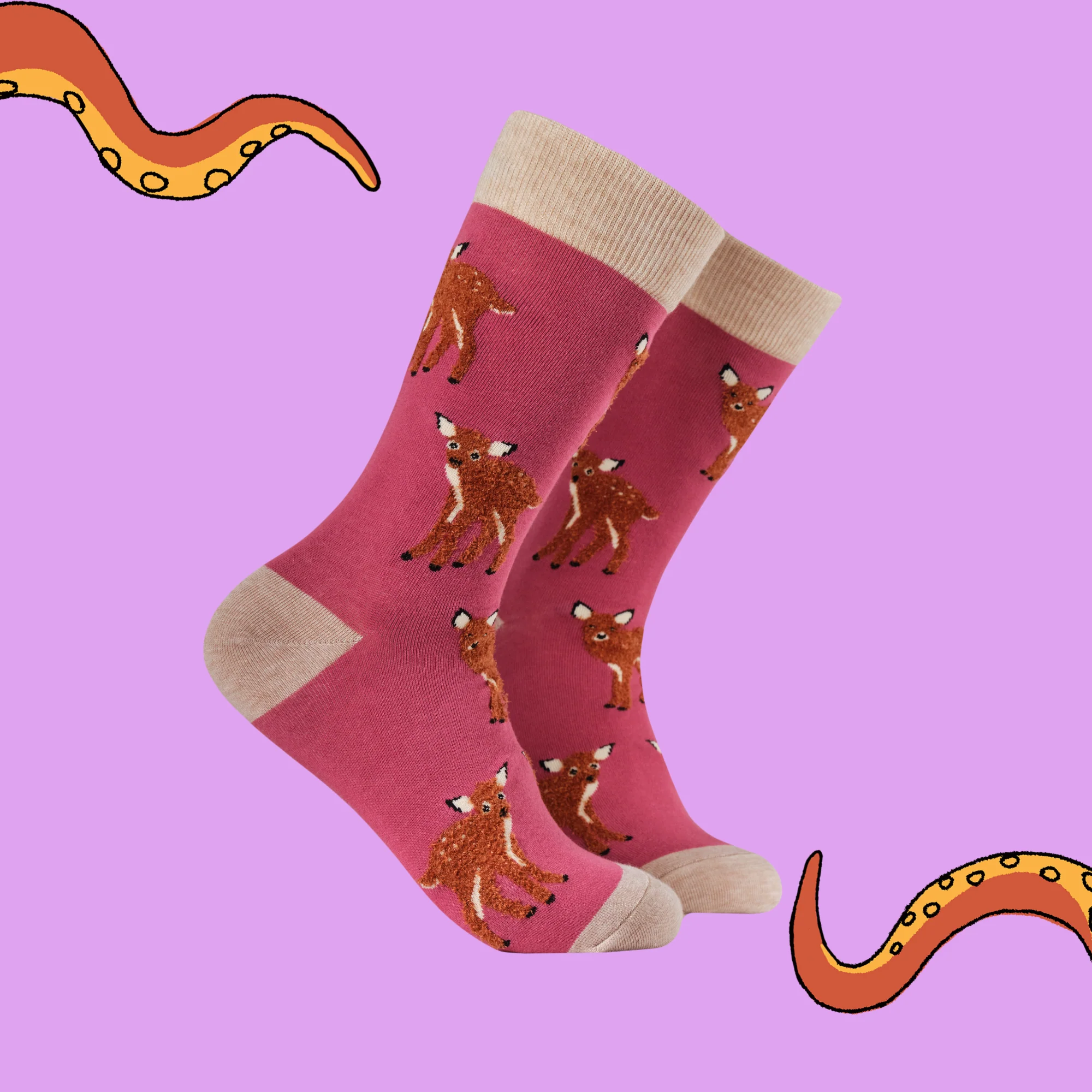Fluffy Bambi Socks - Image 2