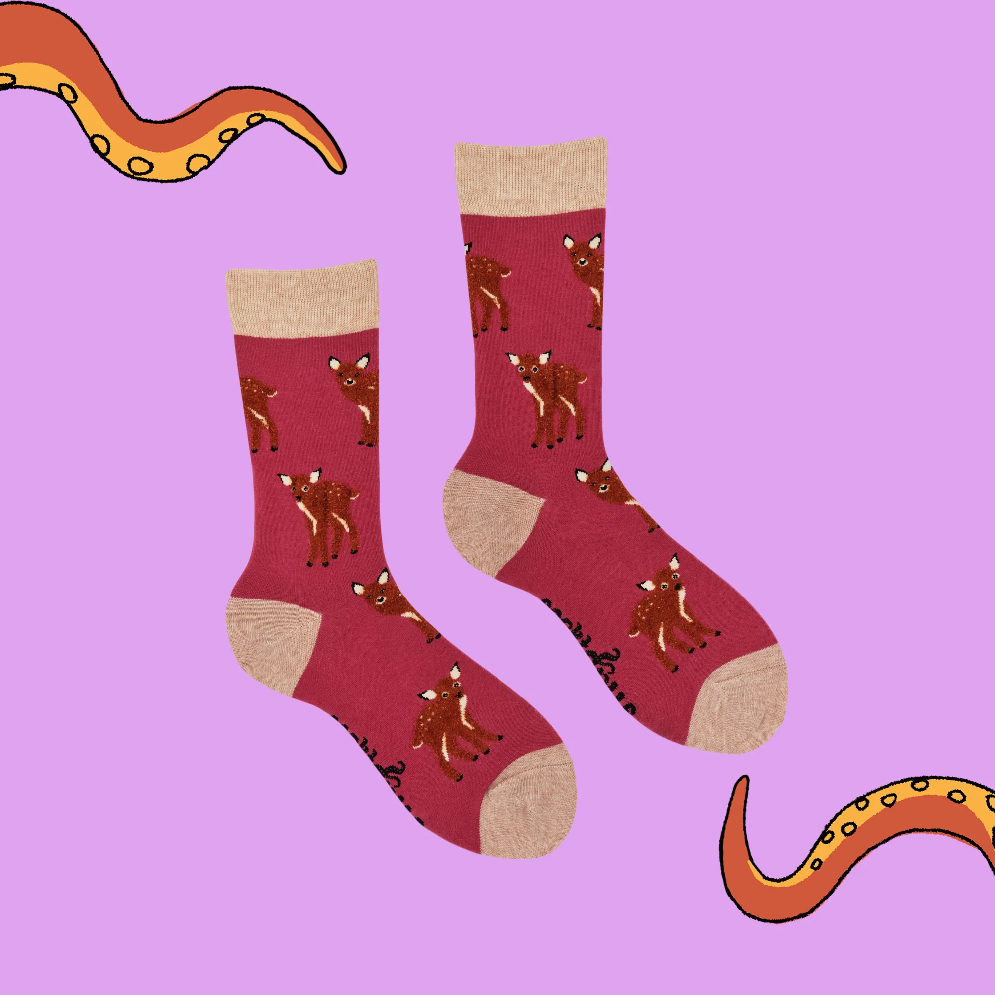 Fluffy Bambi Socks - Image 3