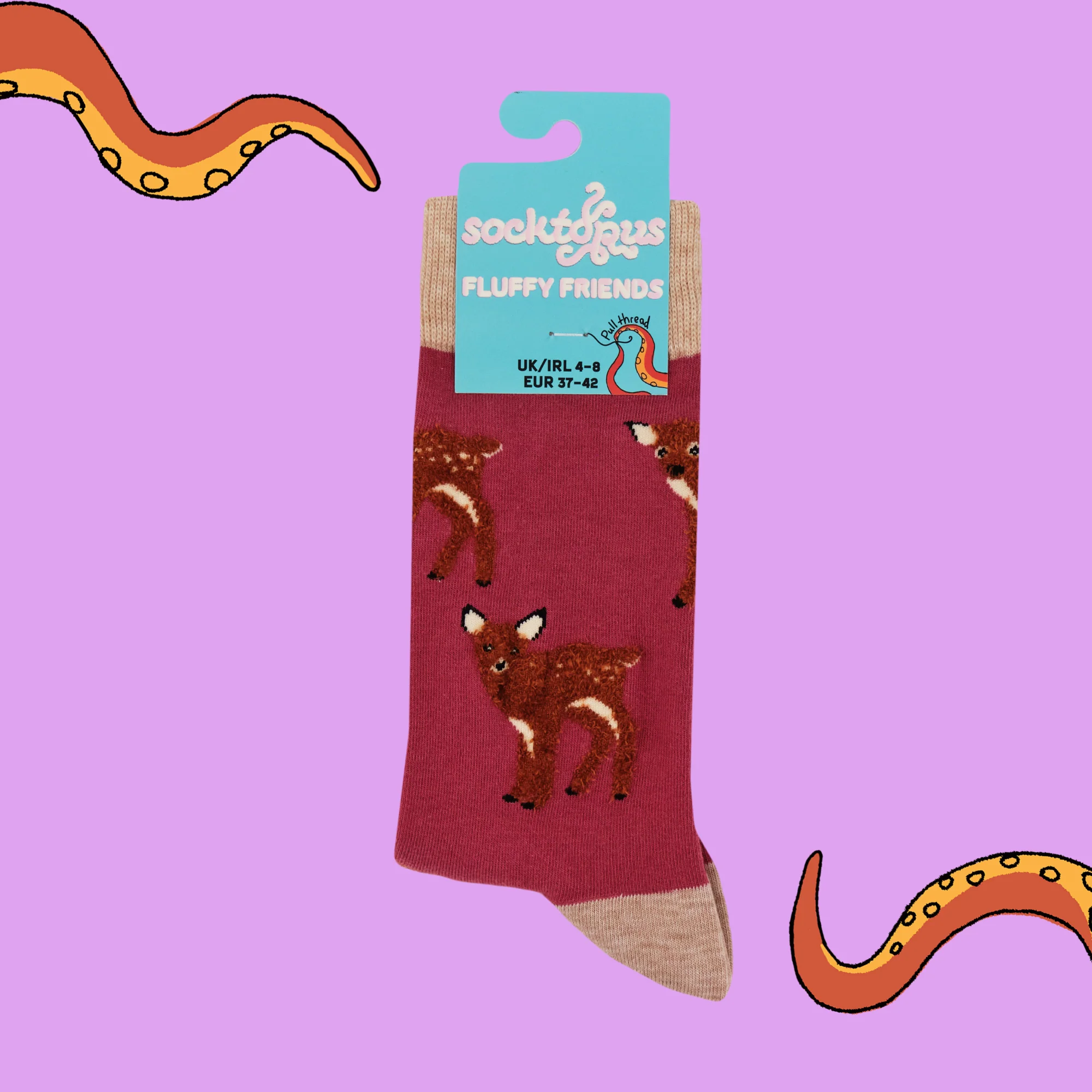 Fluffy Bambi Socks - Image 4