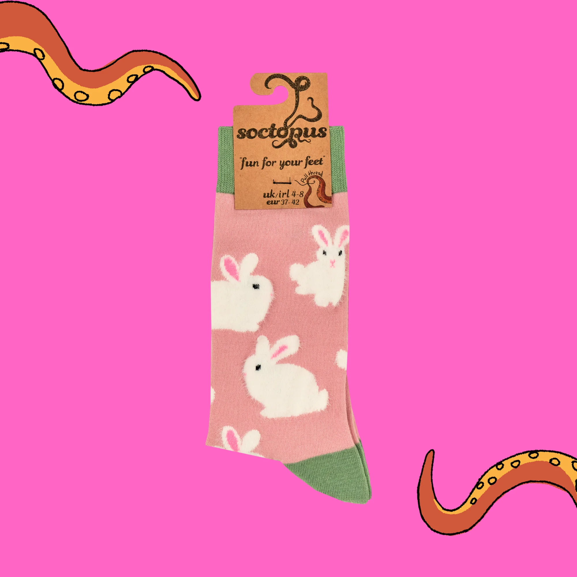 Fluffy Bunnies Socks - Image 5