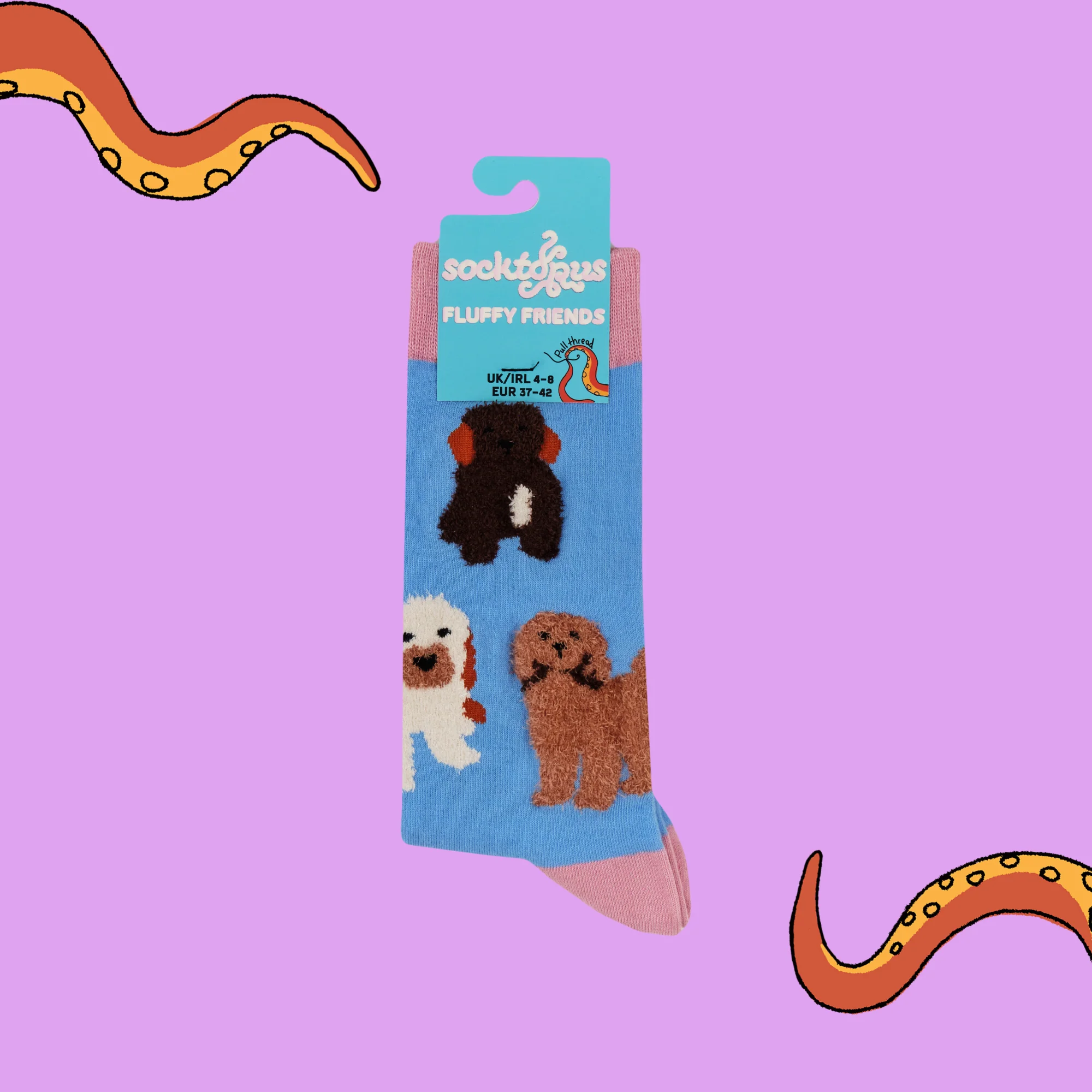 Fluffy Cockapoo Socks - Image 5
