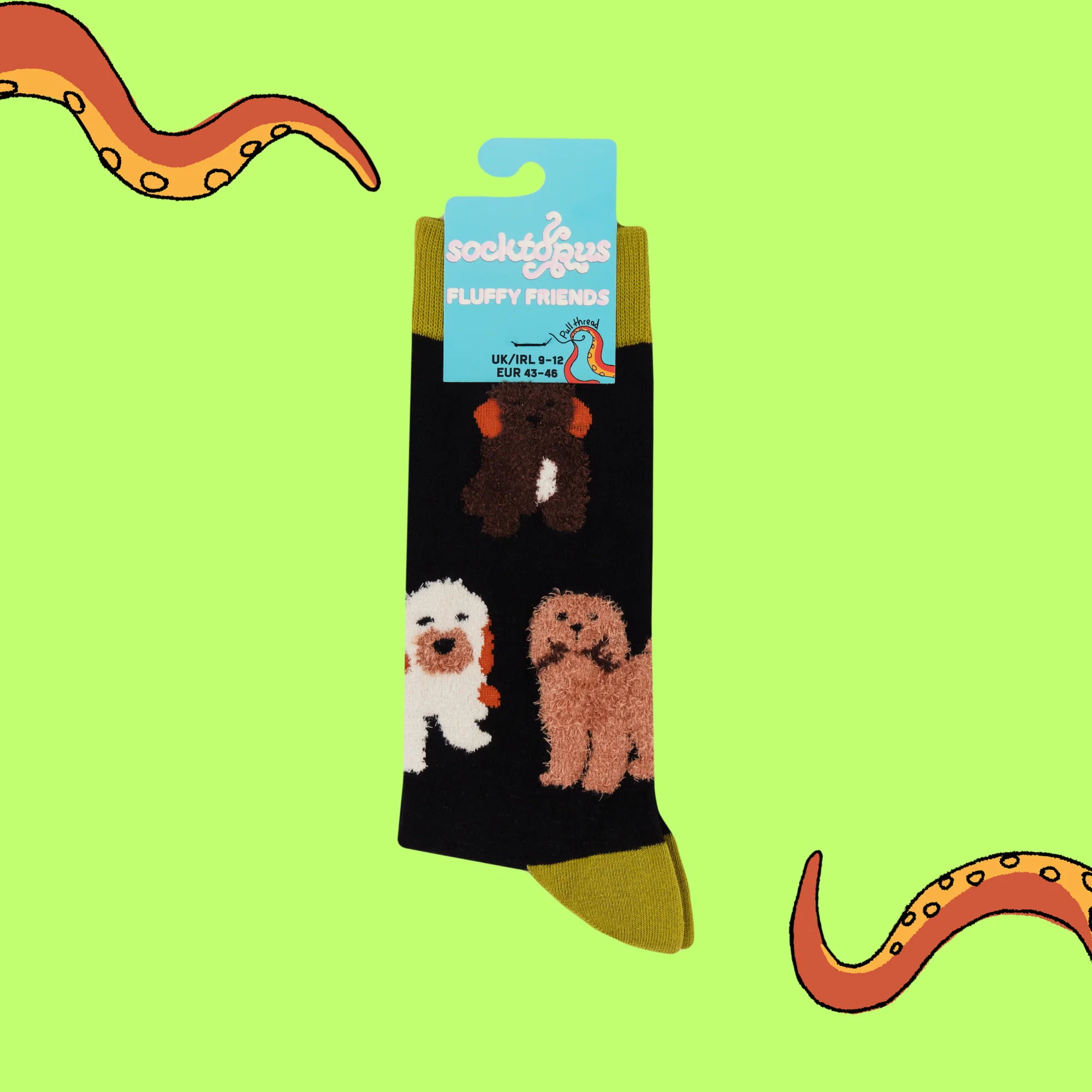 Fluffy Cockapoo Socks - Image 6