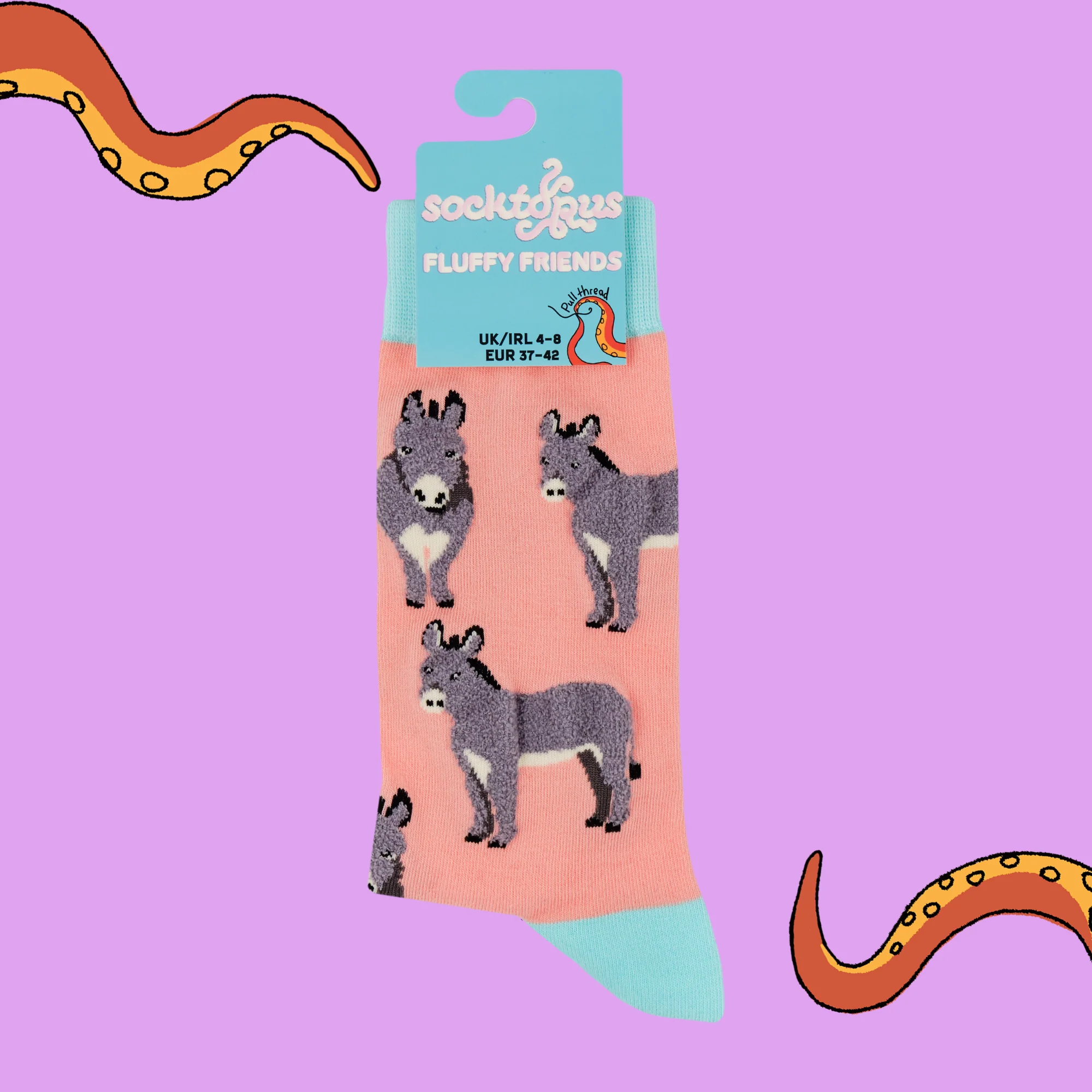 Fluffy Donkeys Socks - Image 7