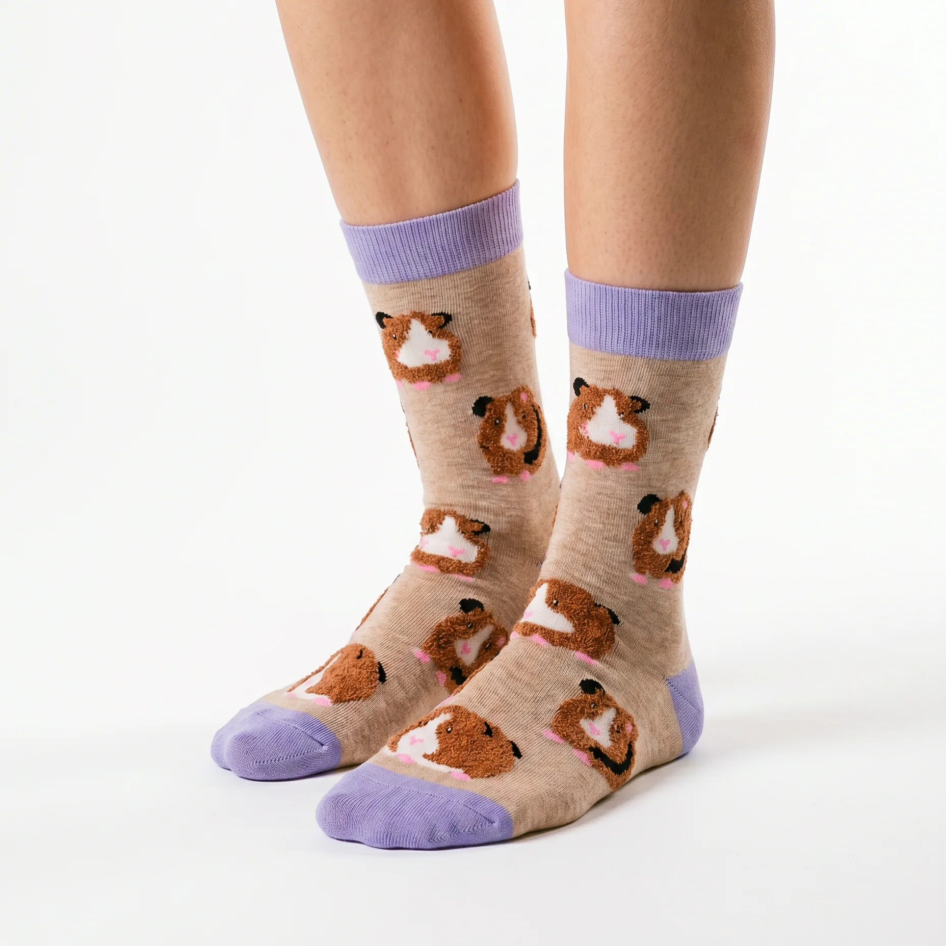 Fluffy Guinea Pigs Socks - Image 4