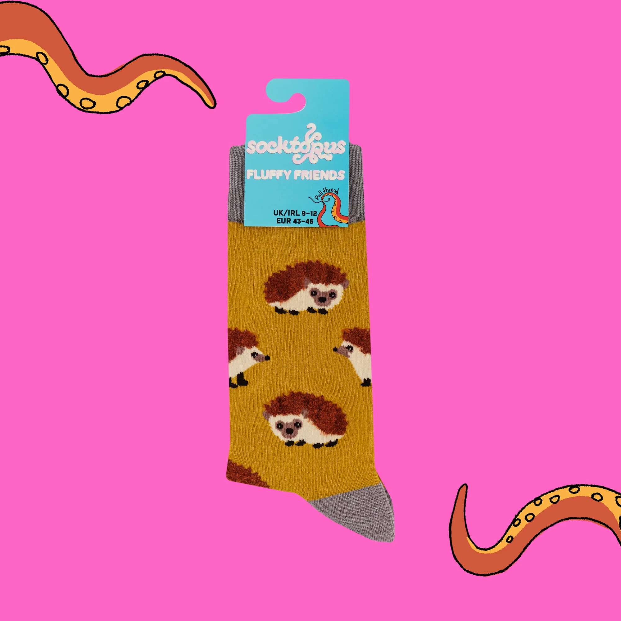 Fluffy Hedgehogs Socks - Image 7