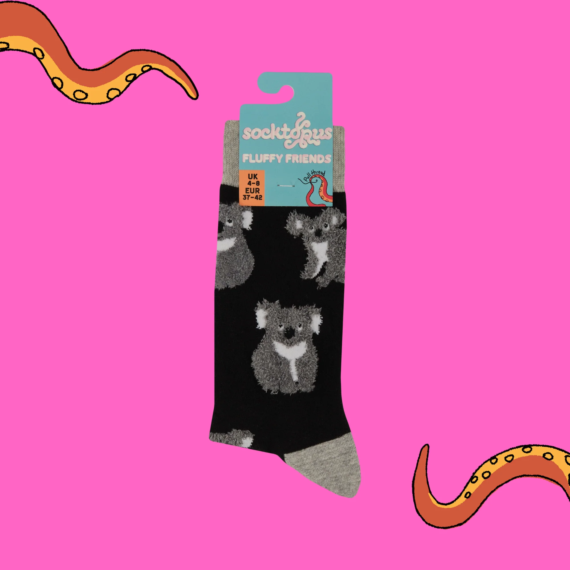 Fluffy Koalas Socks - Image 3