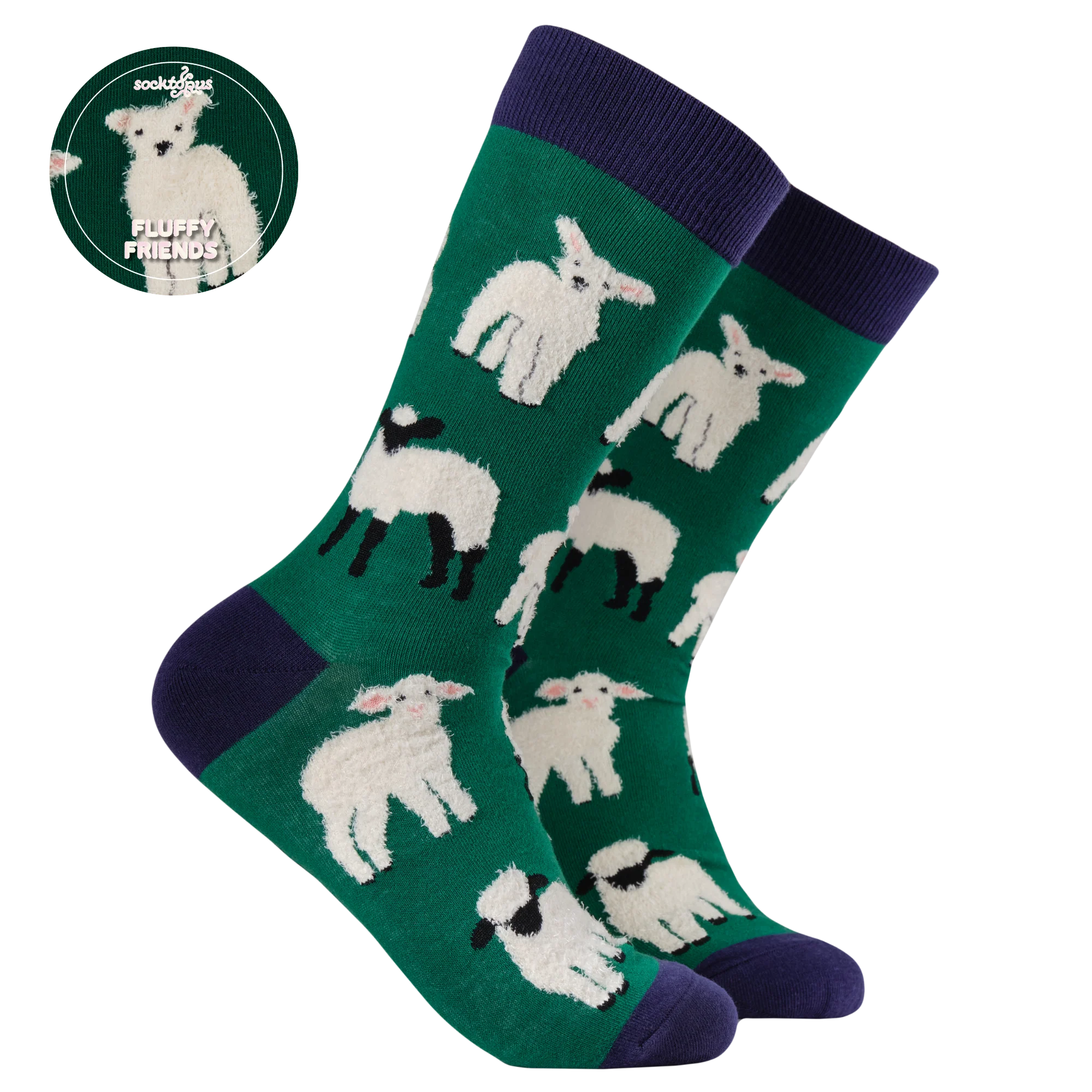 Fluffy Lamb Socks - Image 3