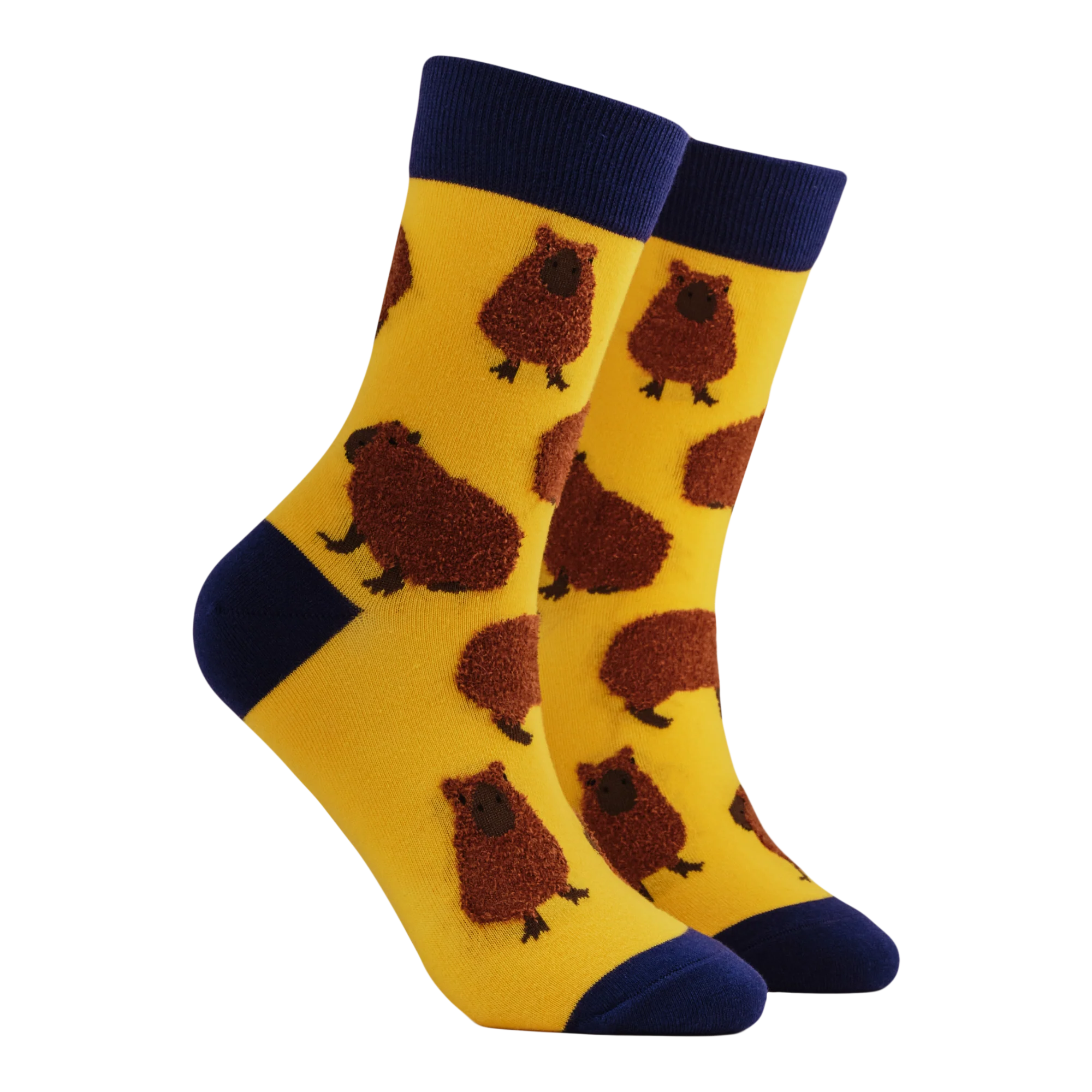 Fluffy Mini Capybara Socks - Image 2