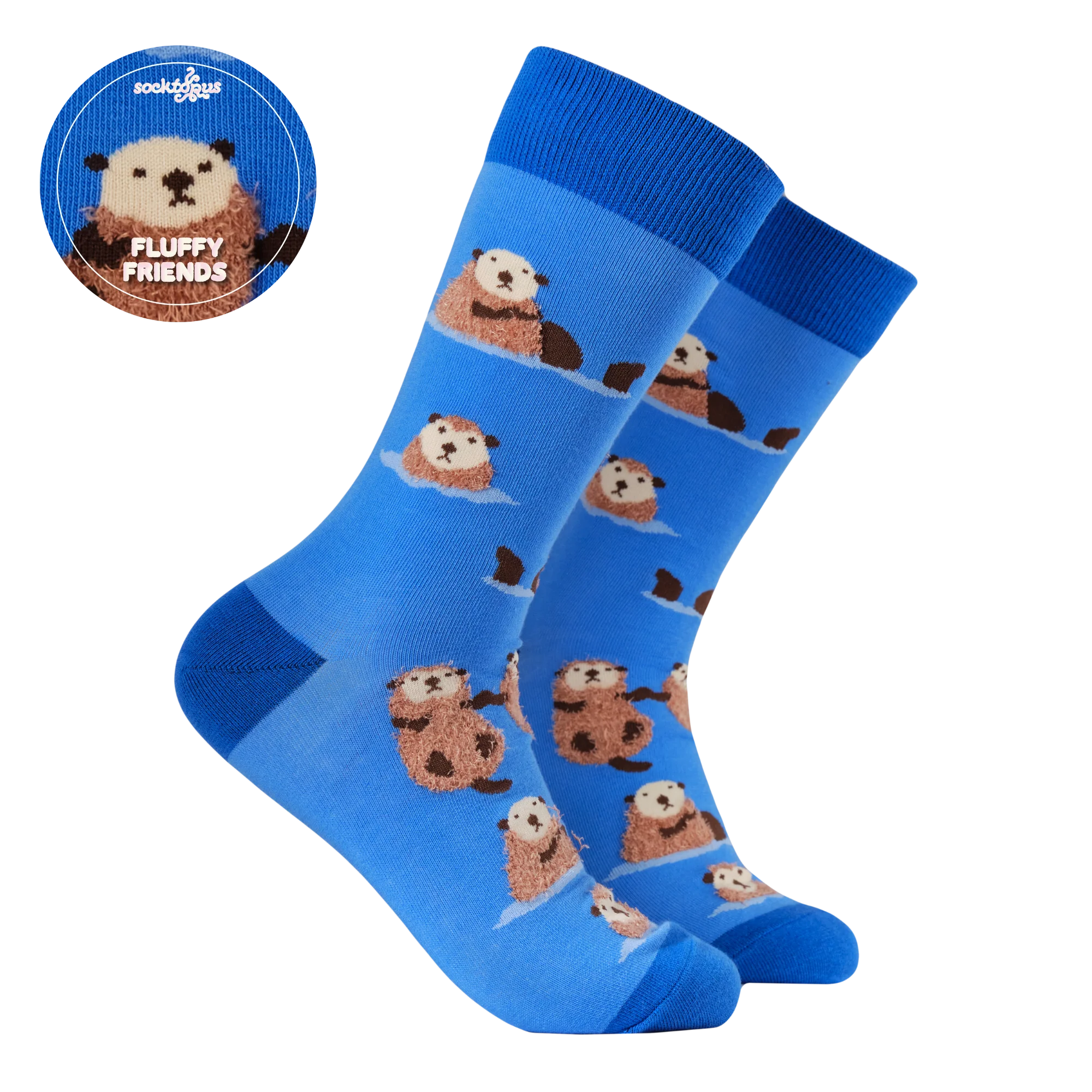 Fluffy Otter Socks