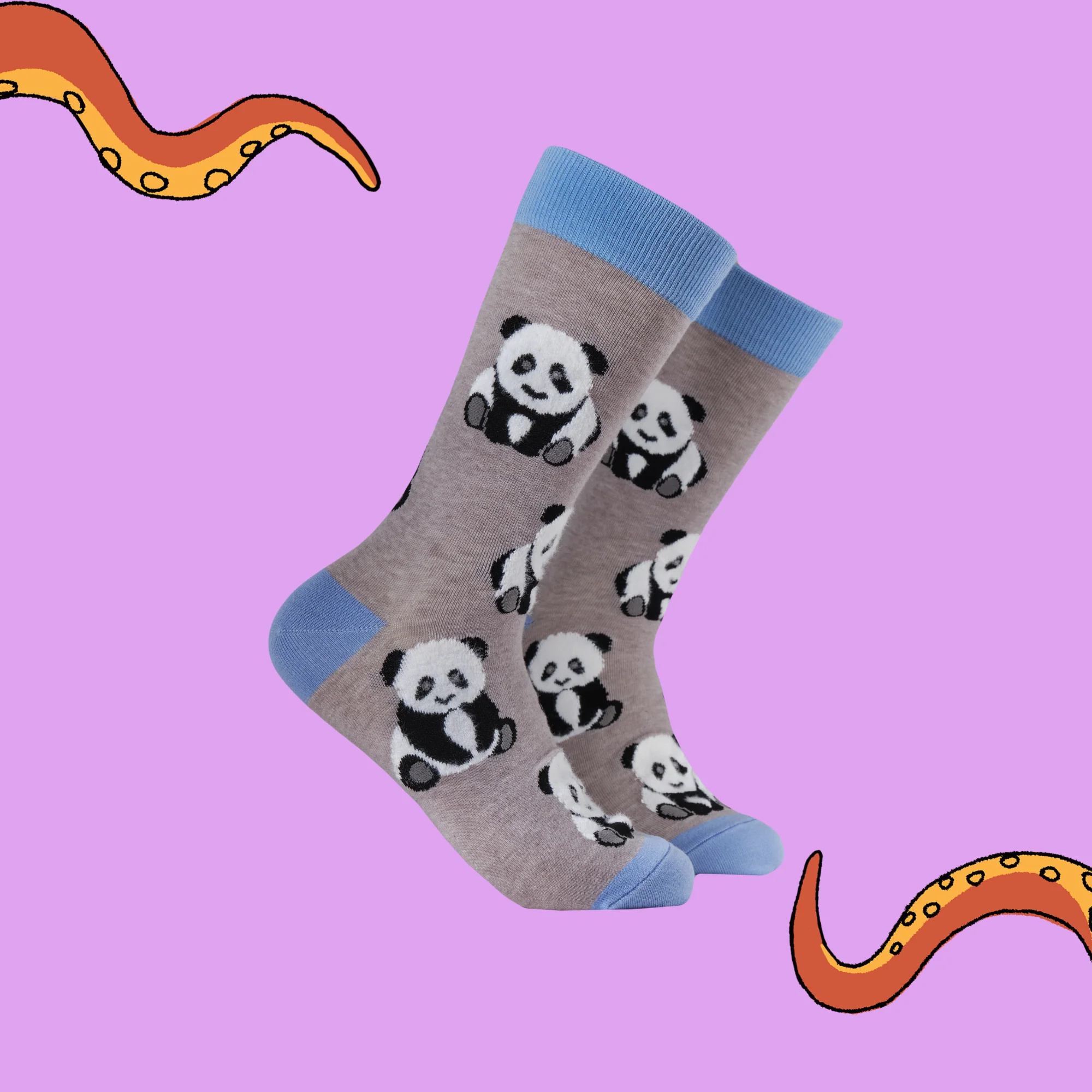 Fluffy Panda Socks - Image 2