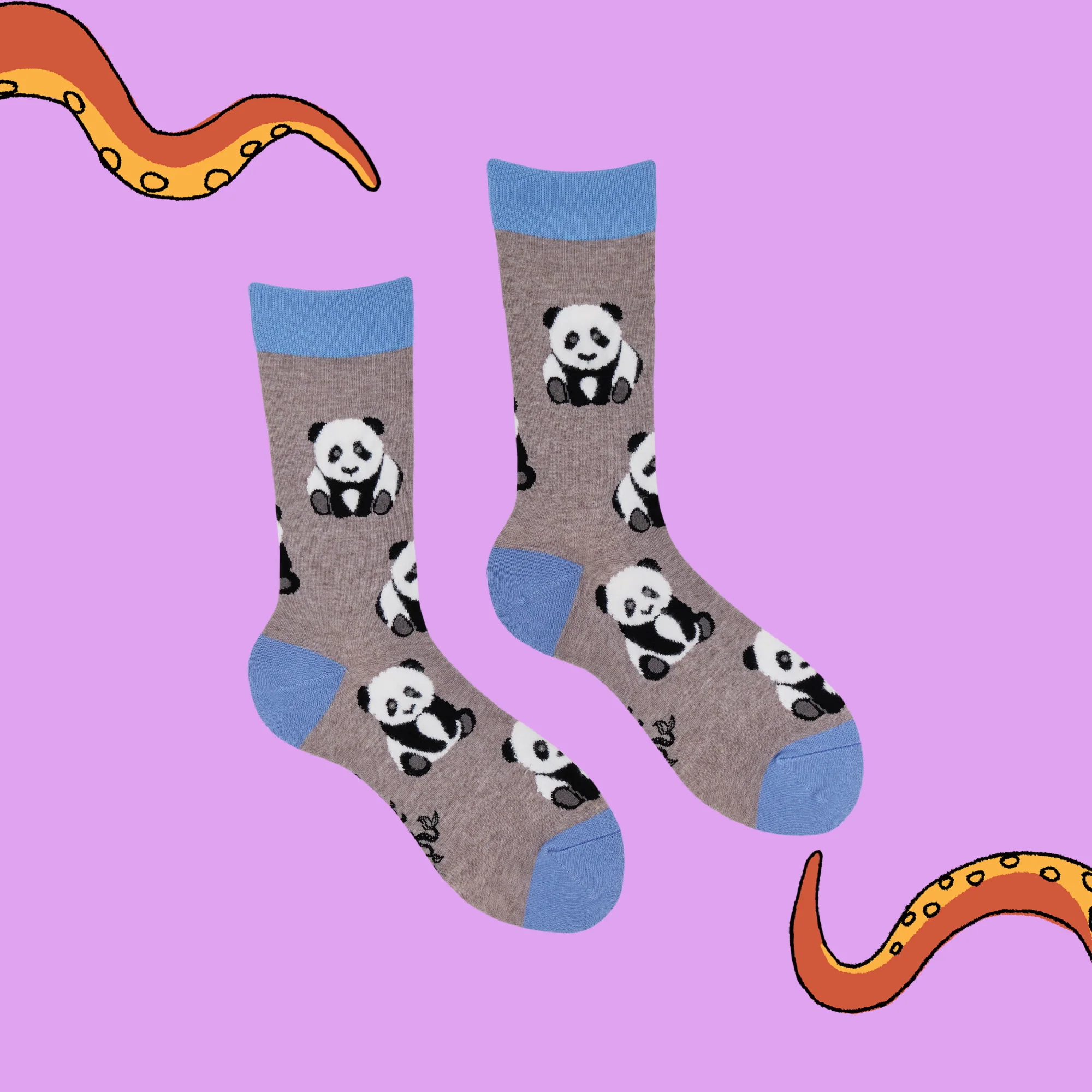 Fluffy Panda Socks - Image 3