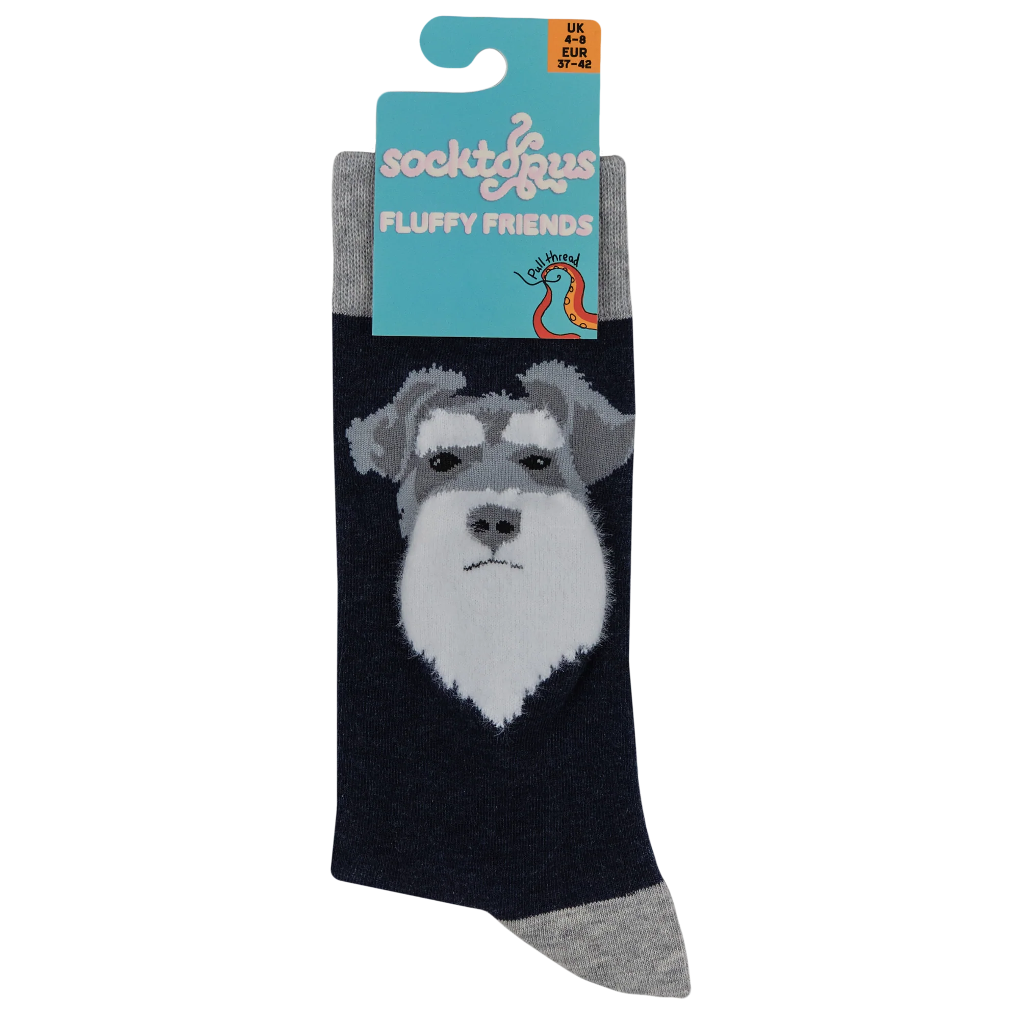 Fluffy Wowza Schnauzer Socks - Image 6