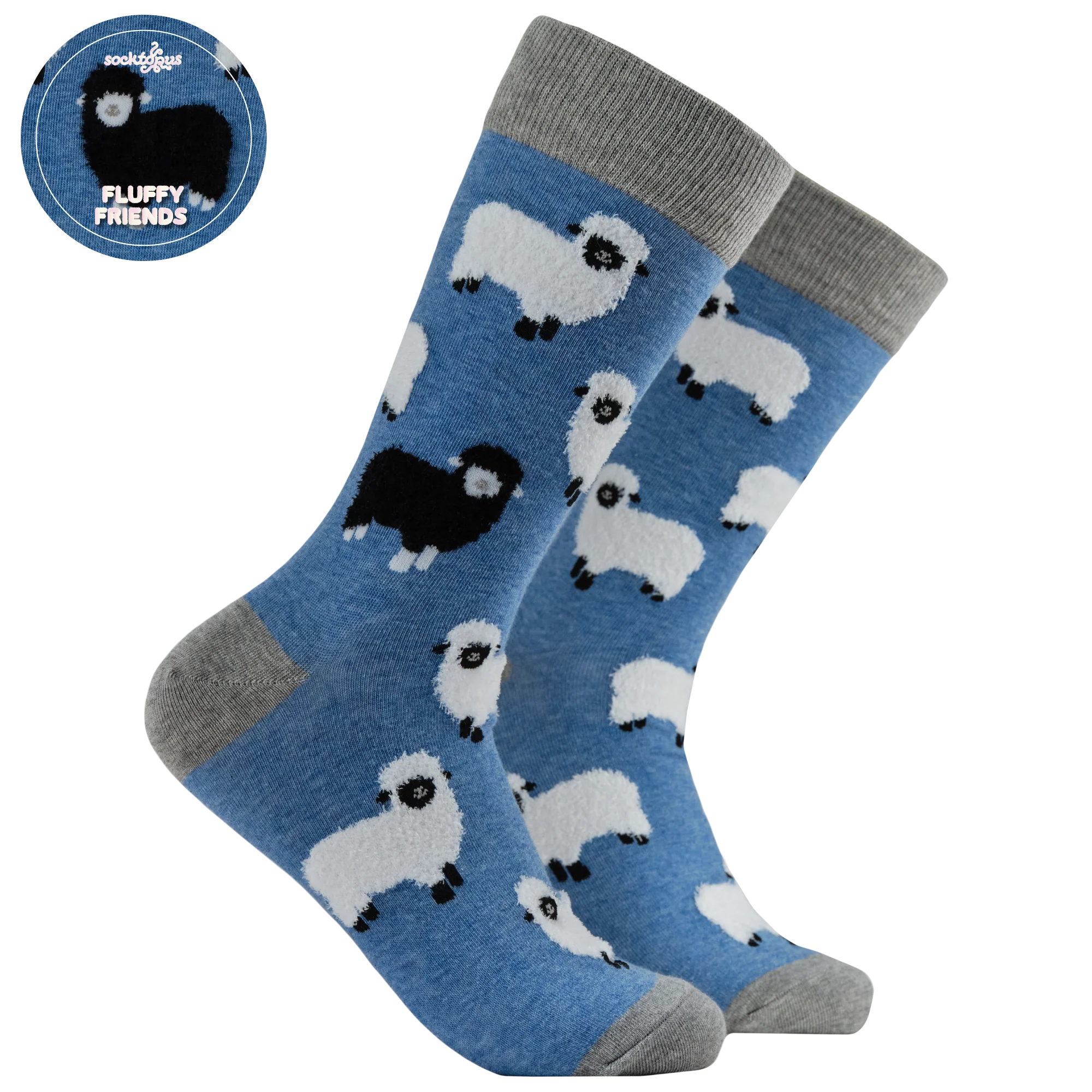 Fluffy Sheep Socks - Image 4