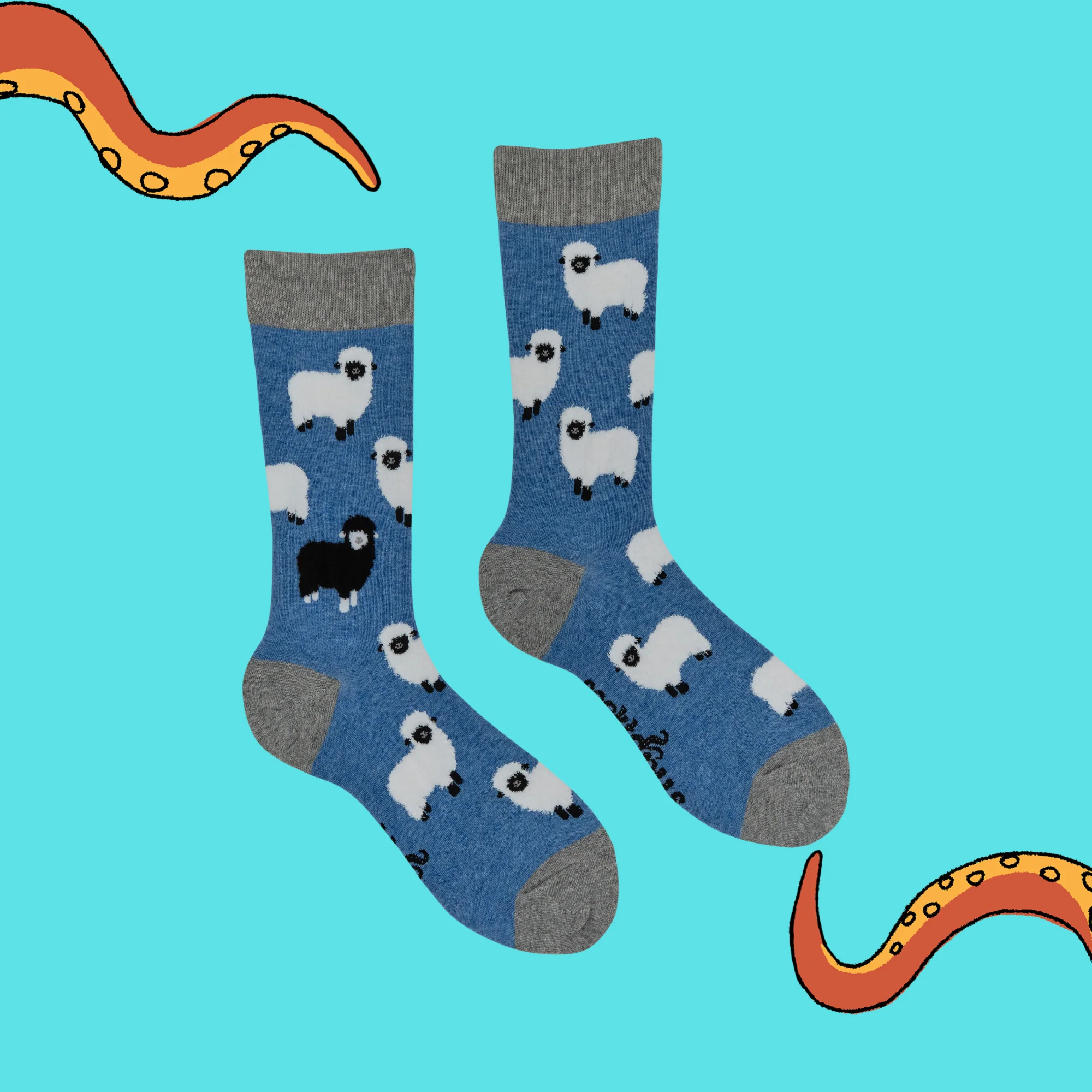 Fluffy Sheep Socks - Image 6
