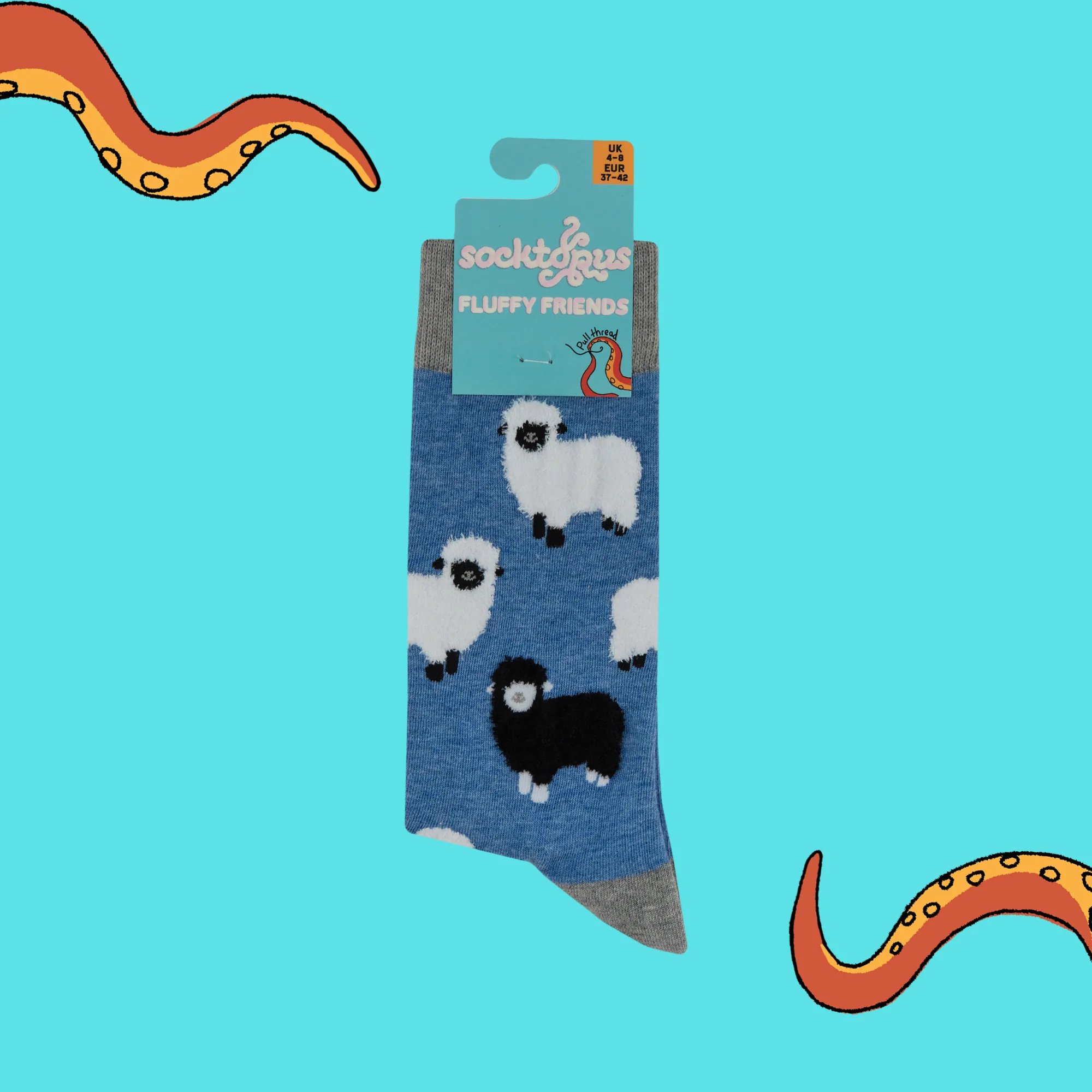 Fluffy Sheep Socks - Image 8
