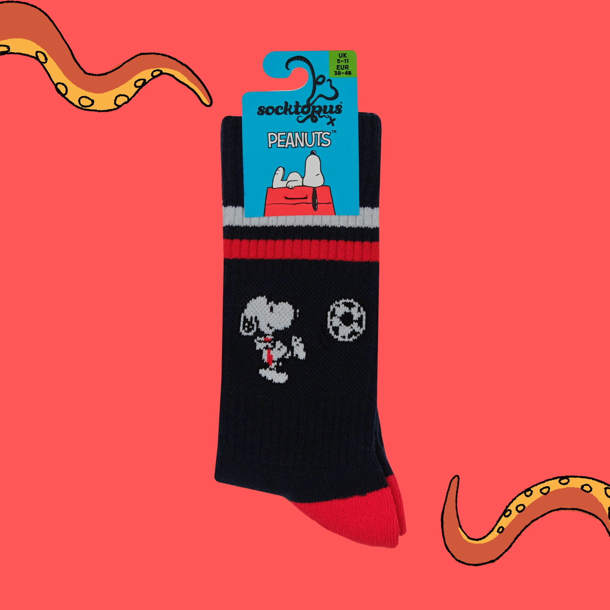 Football Athletic Socks - Peanuts - Image 4