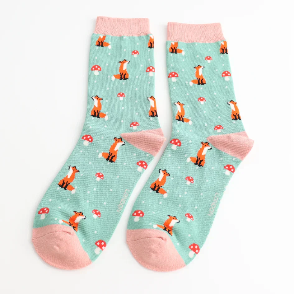 Bamboo Socks - Fox & Toadstool - Image 2